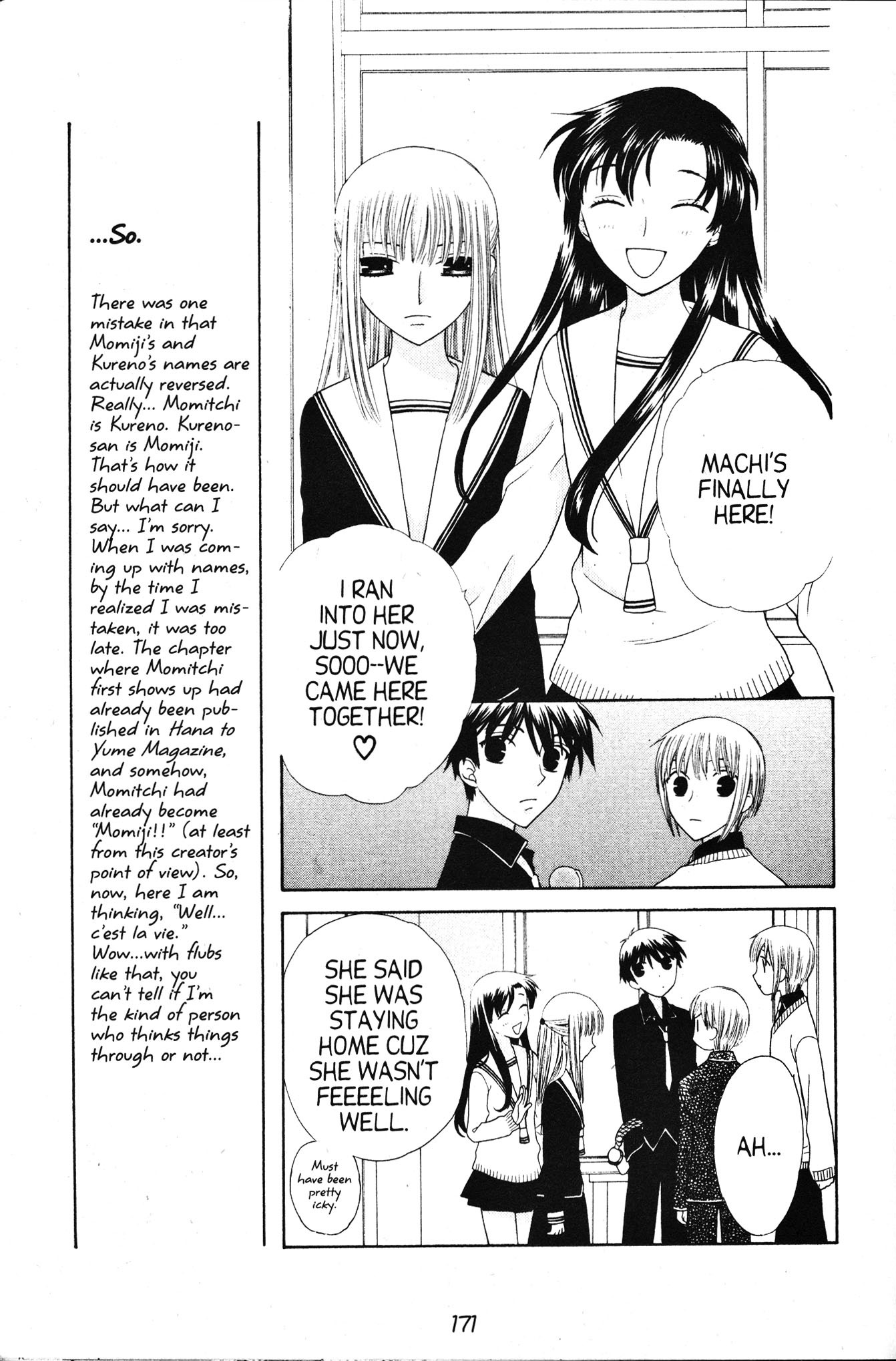 Halaman dari Fruits Basket Chapter 83