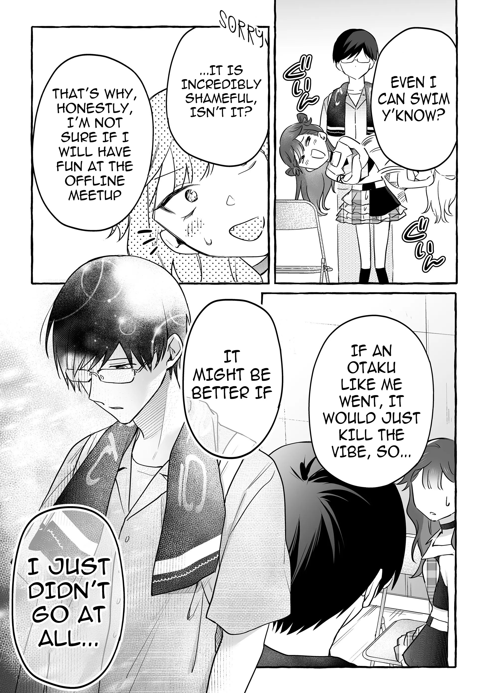 Halaman dari Damedol to Sekai ni Hitori Dake no Fan Chapter 31
