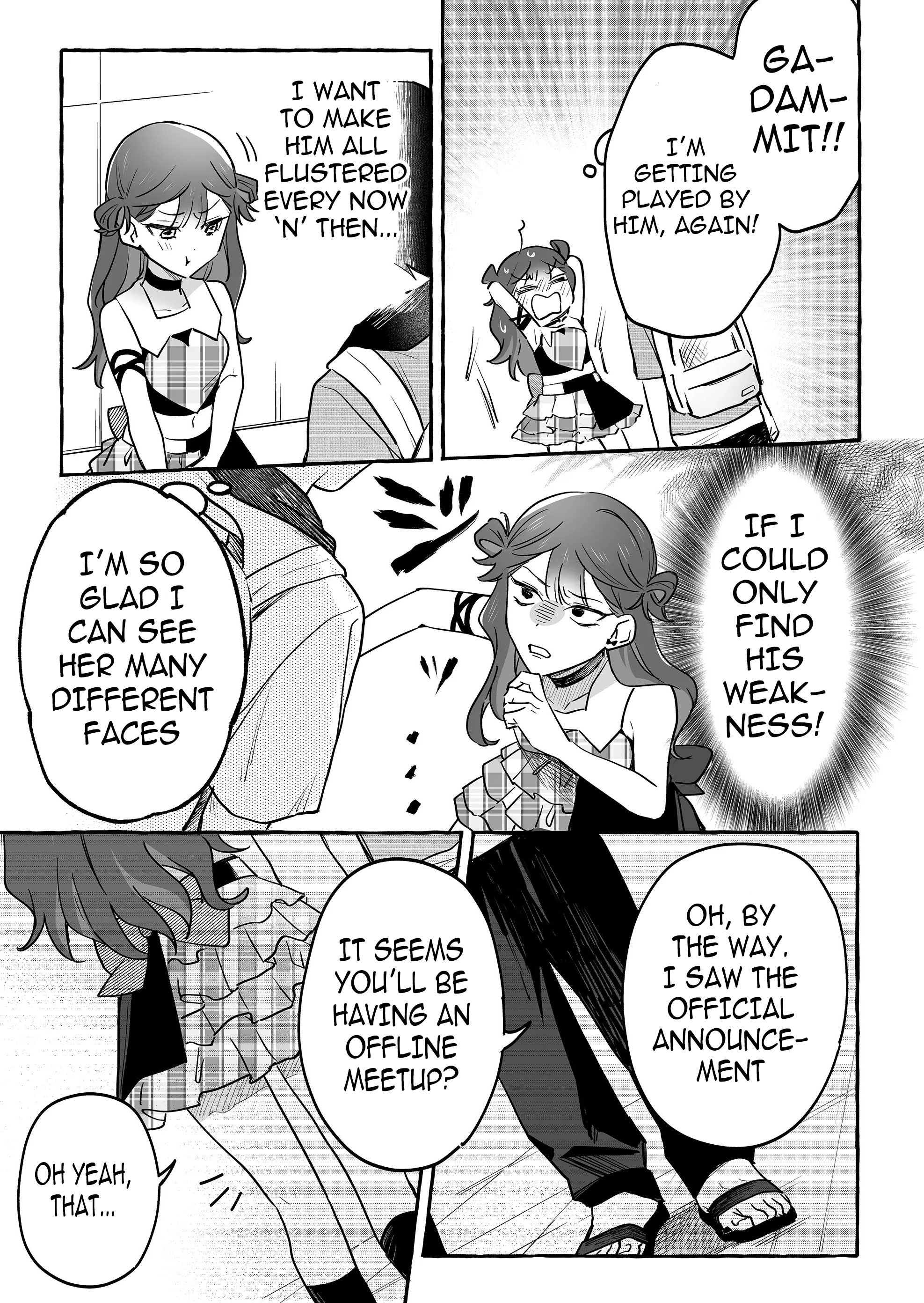 Halaman dari Damedol to Sekai ni Hitori Dake no Fan Chapter 31
