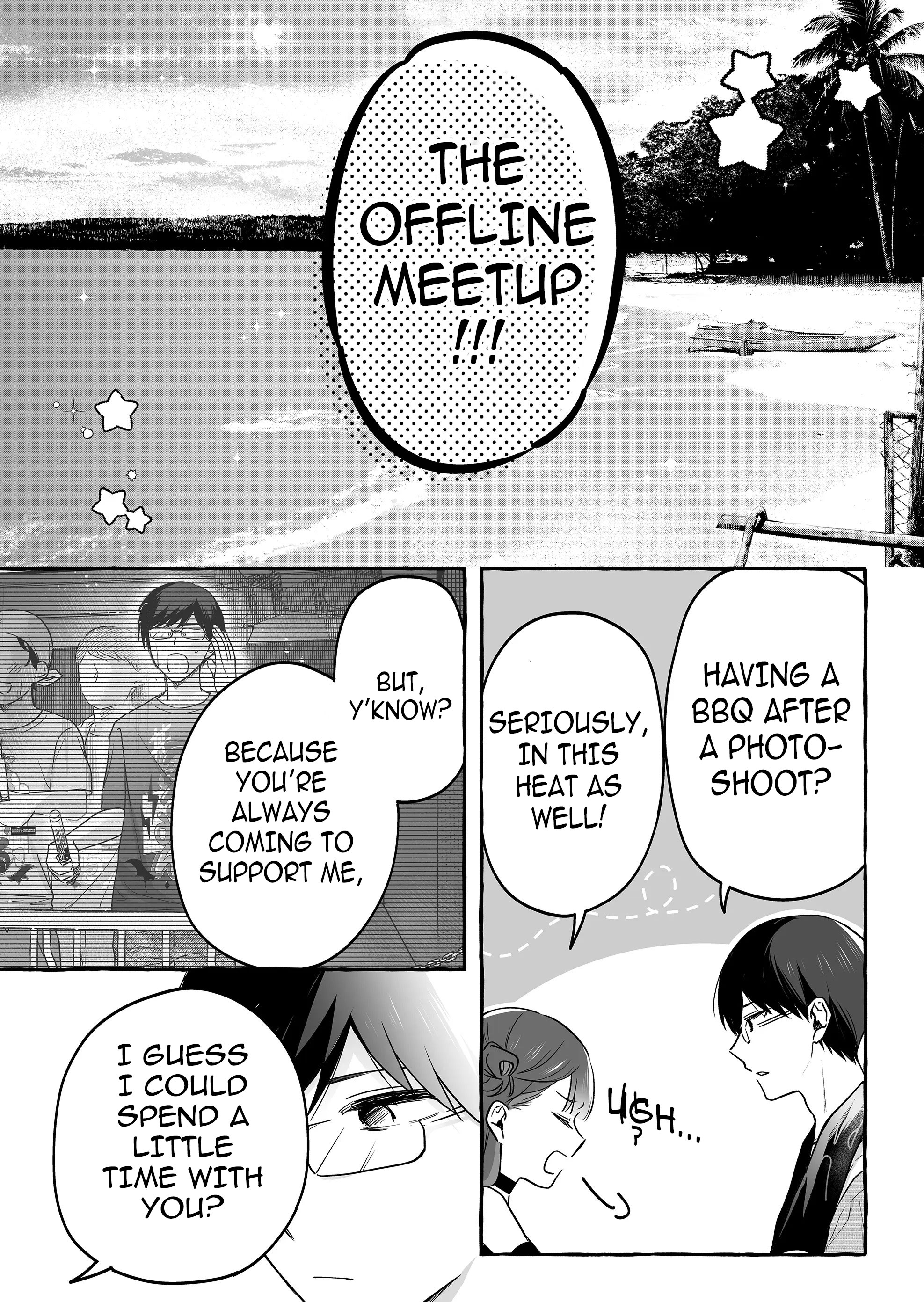 Halaman dari Damedol to Sekai ni Hitori Dake no Fan Chapter 31