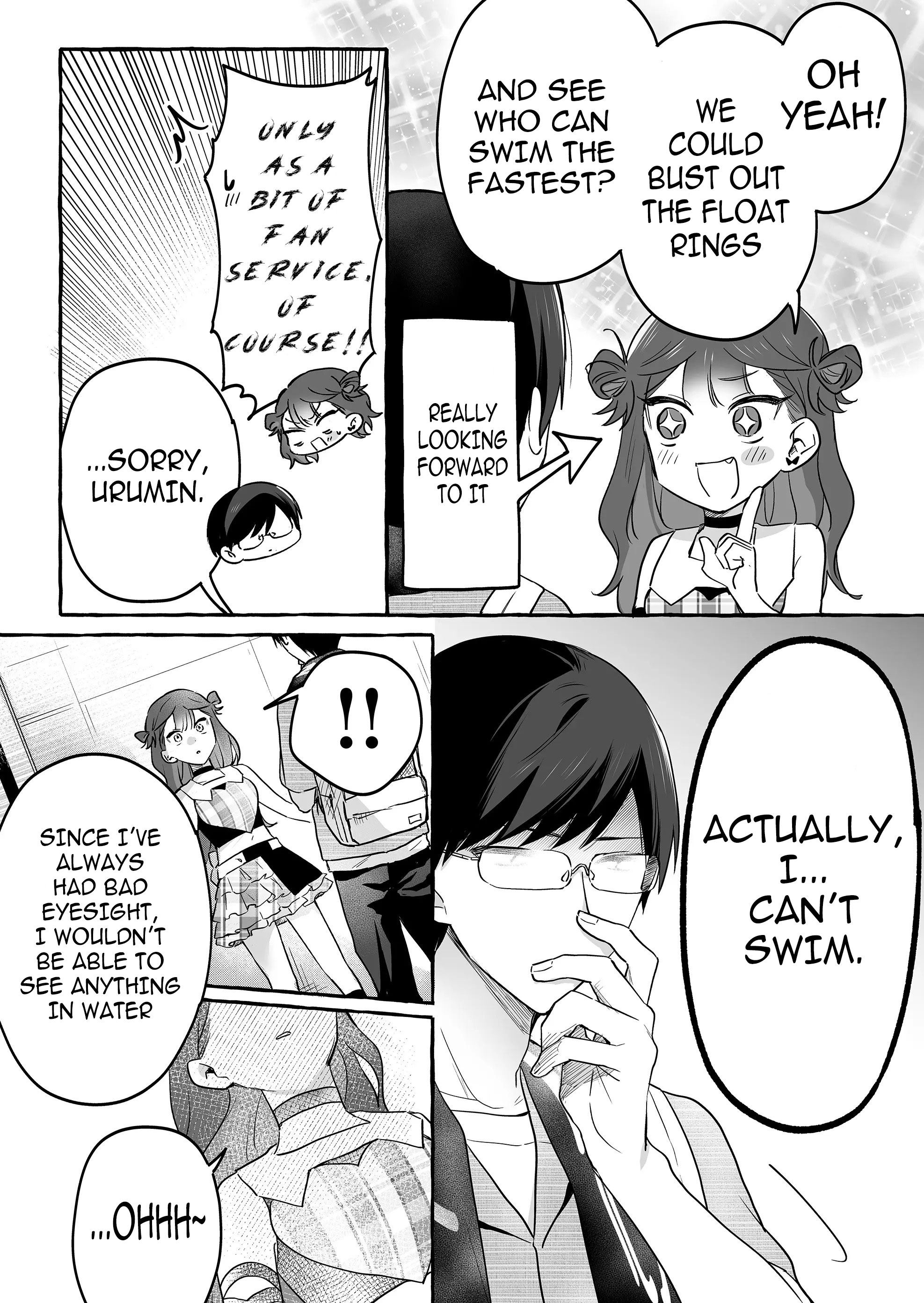 Halaman dari Damedol to Sekai ni Hitori Dake no Fan Chapter 31