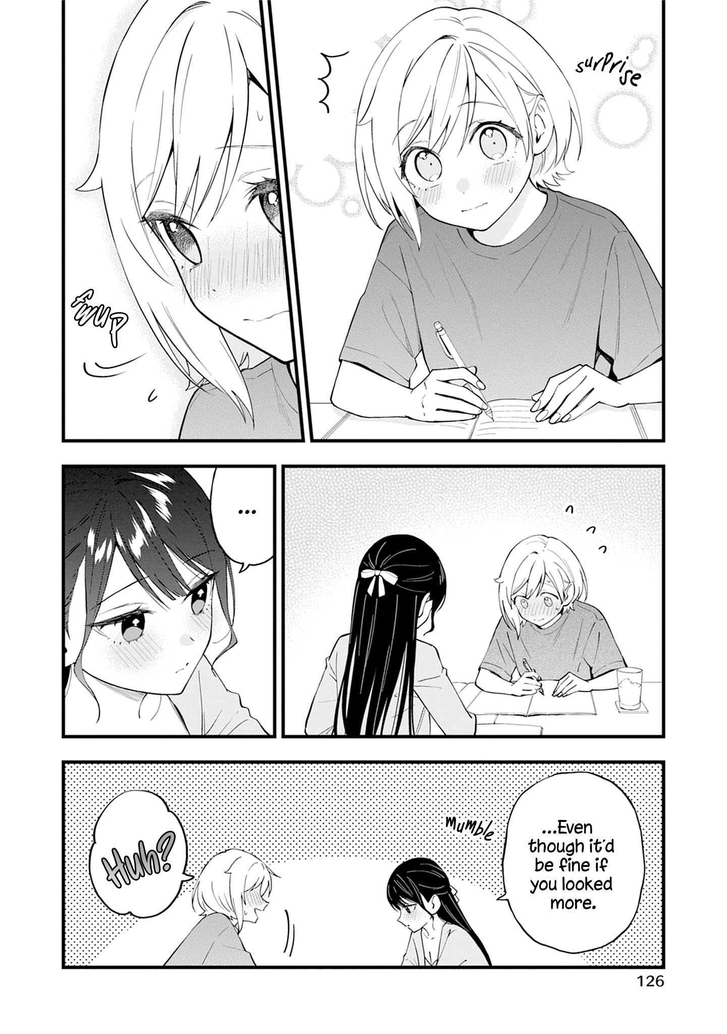 Halaman dari Yume de Furarete Hajimaru Yuri Chapter 39.1