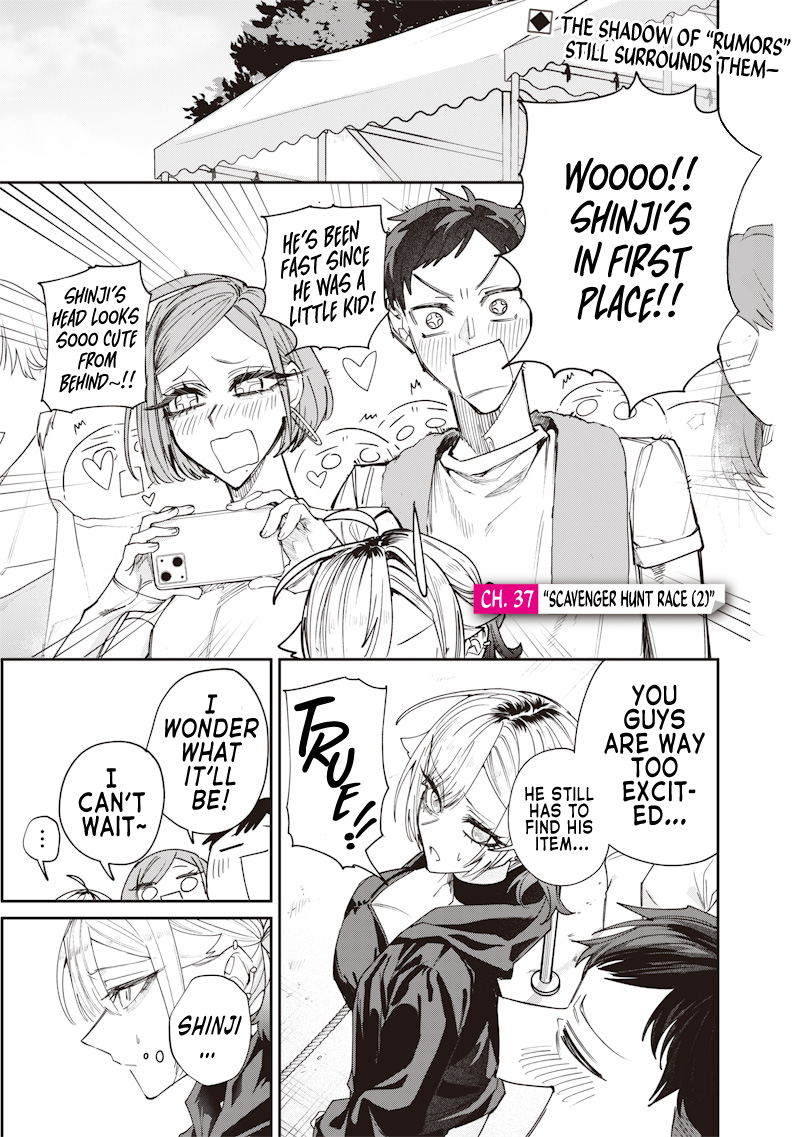 Halaman dari Namaiki na Gal Ane wo Wakaraseru Hanashi Chapter 37