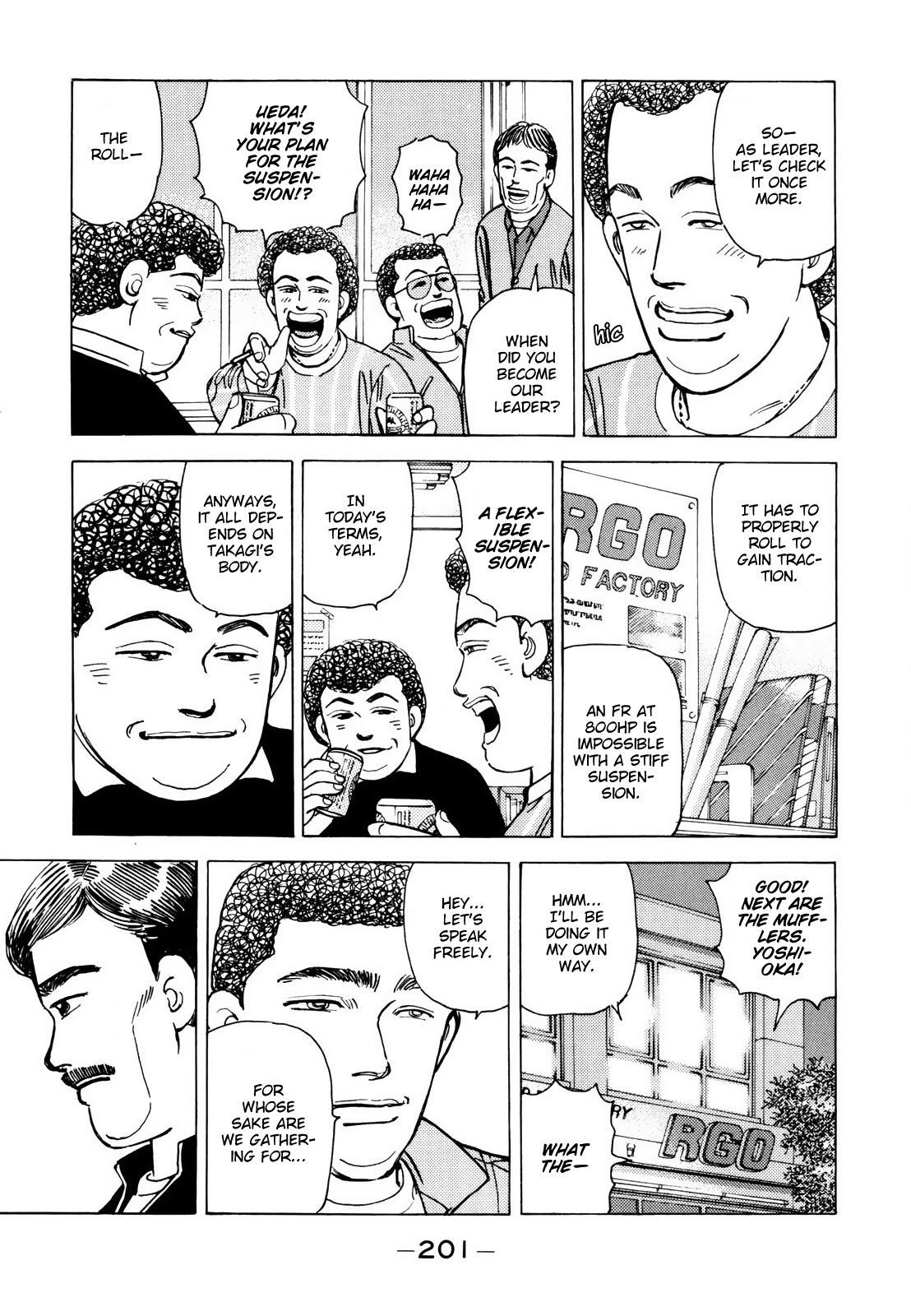 Halaman dari Wangan Midnight Chapter 116