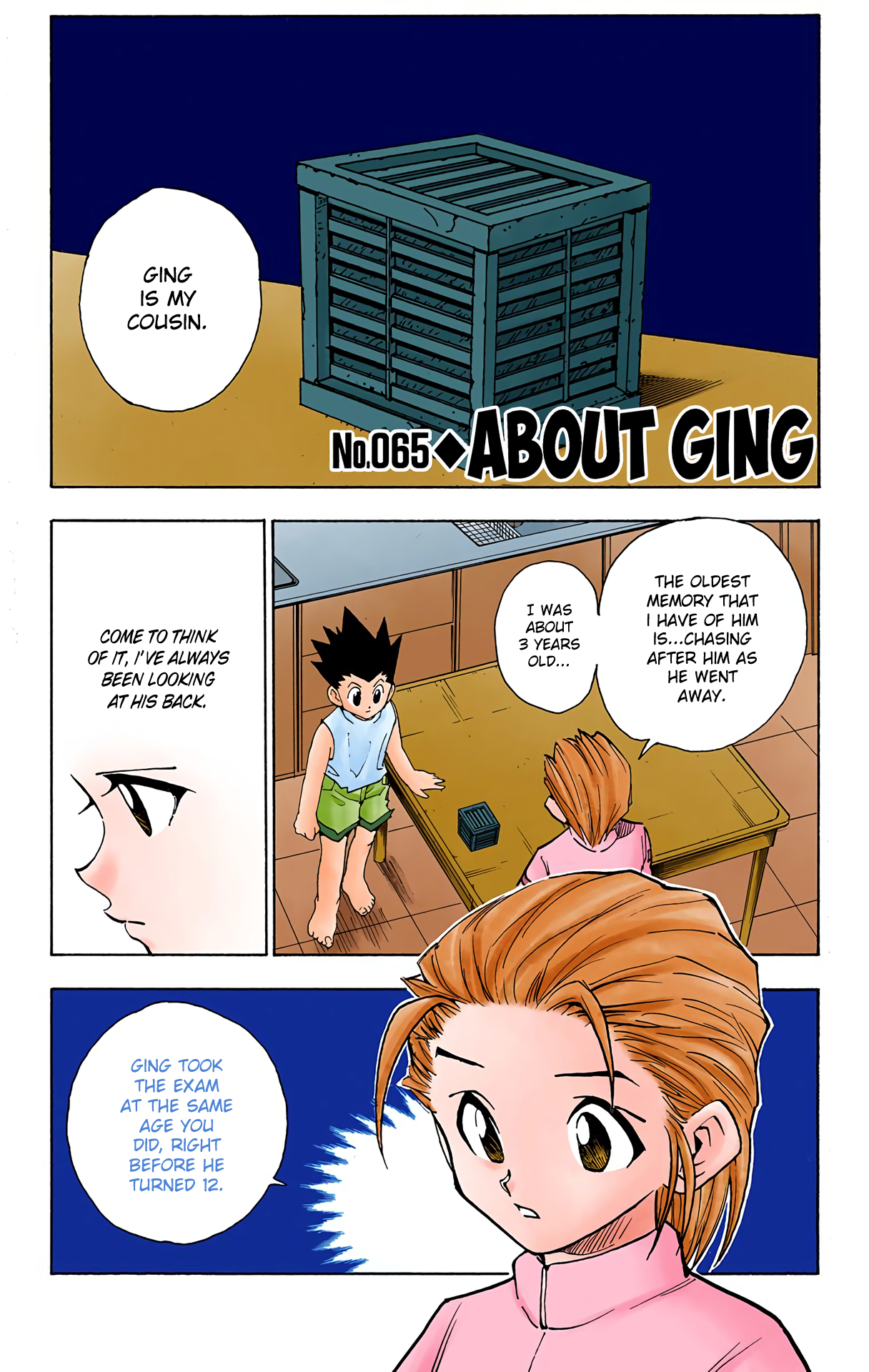 Halaman dari HUNTER x HUNTER (Official Colored) Chapter 65