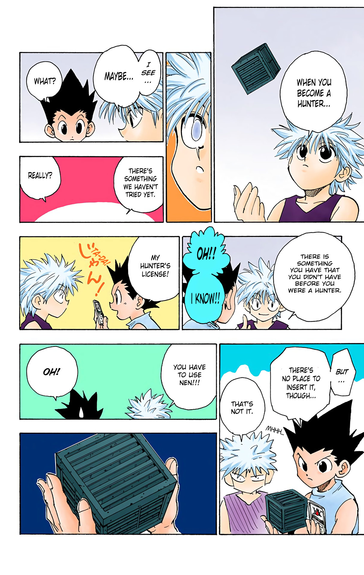 Halaman dari HUNTER x HUNTER (Official Colored) Chapter 65