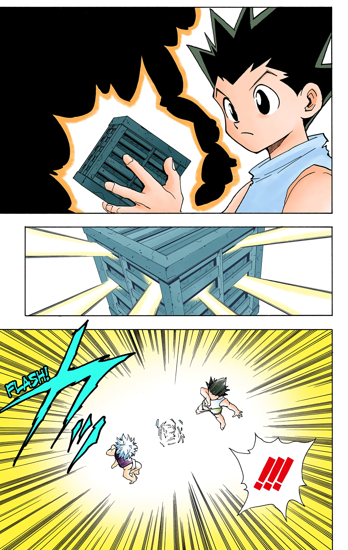 Halaman dari HUNTER x HUNTER (Official Colored) Chapter 65