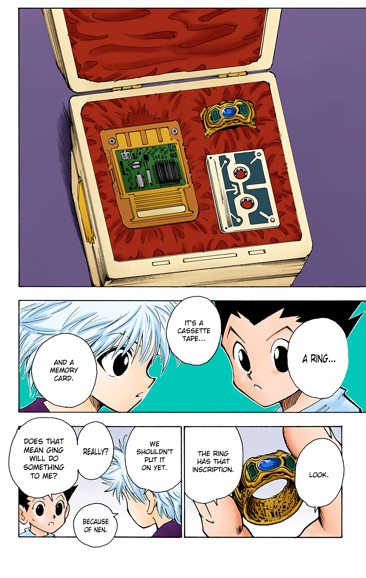 Halaman dari HUNTER x HUNTER (Official Colored) Chapter 65