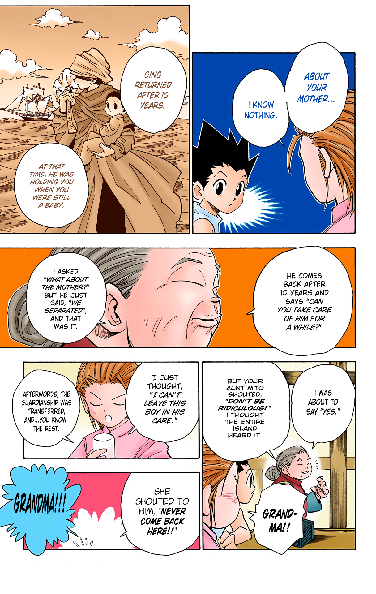 Halaman dari HUNTER x HUNTER (Official Colored) Chapter 65