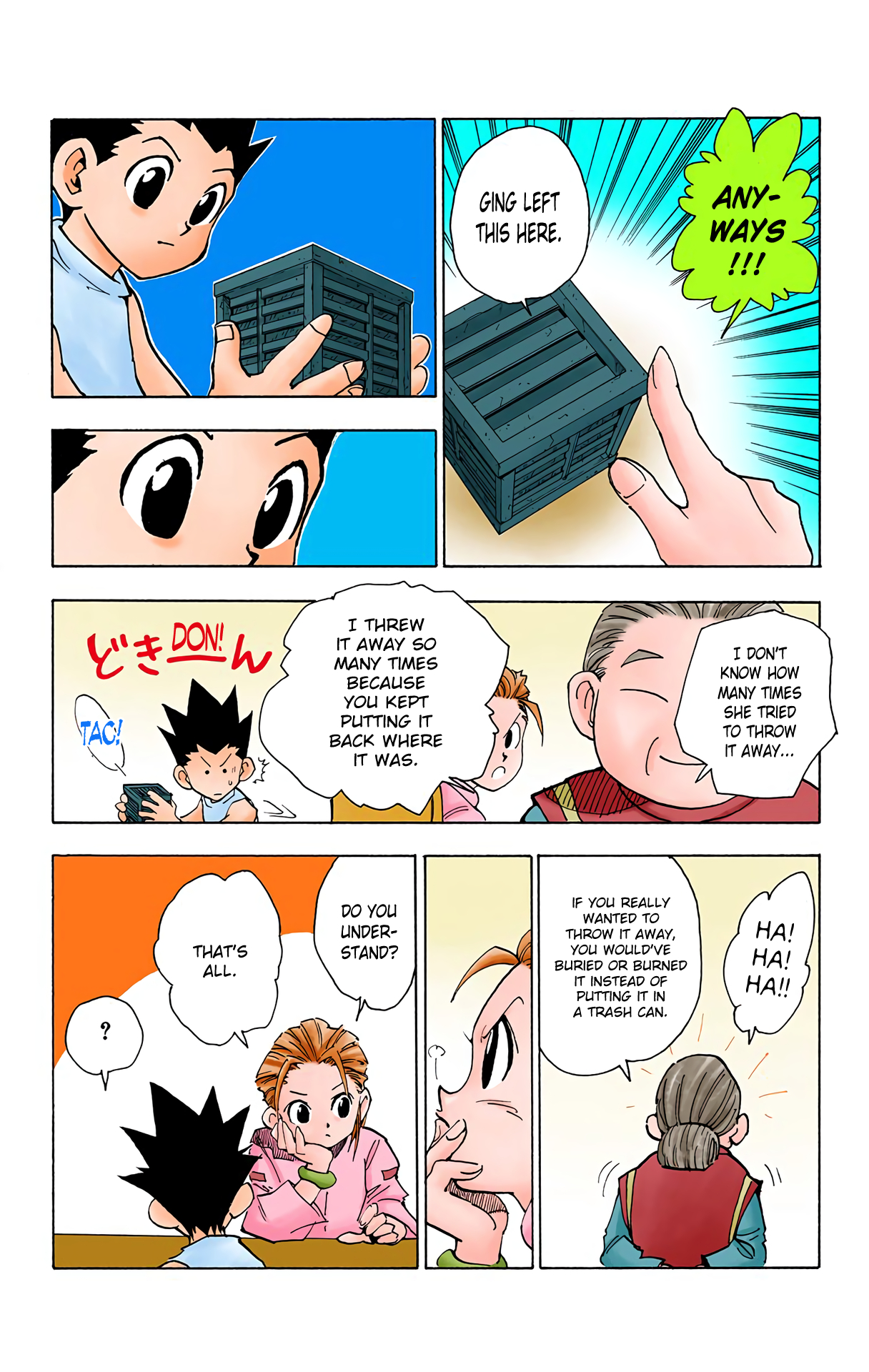 Halaman dari HUNTER x HUNTER (Official Colored) Chapter 65