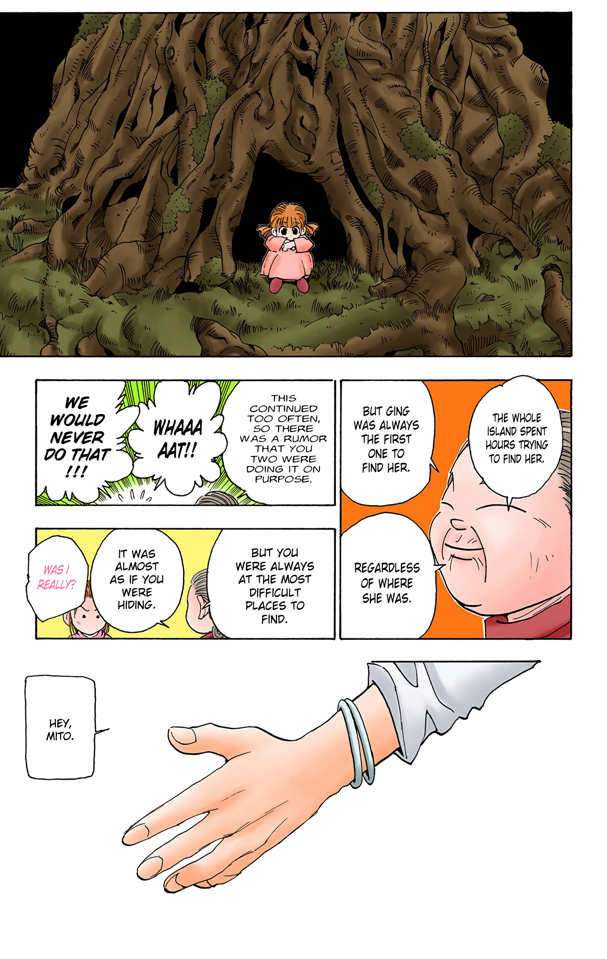 Halaman dari HUNTER x HUNTER (Official Colored) Chapter 65
