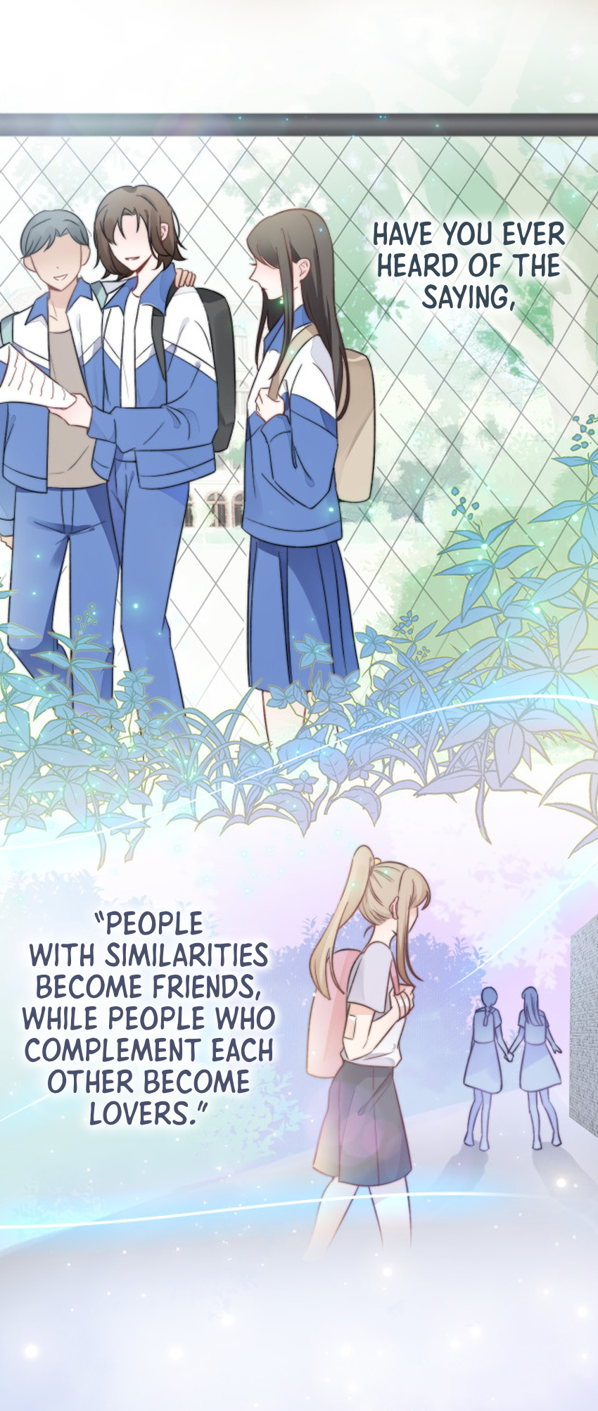 Halaman dari Falling Blue Chapter 0