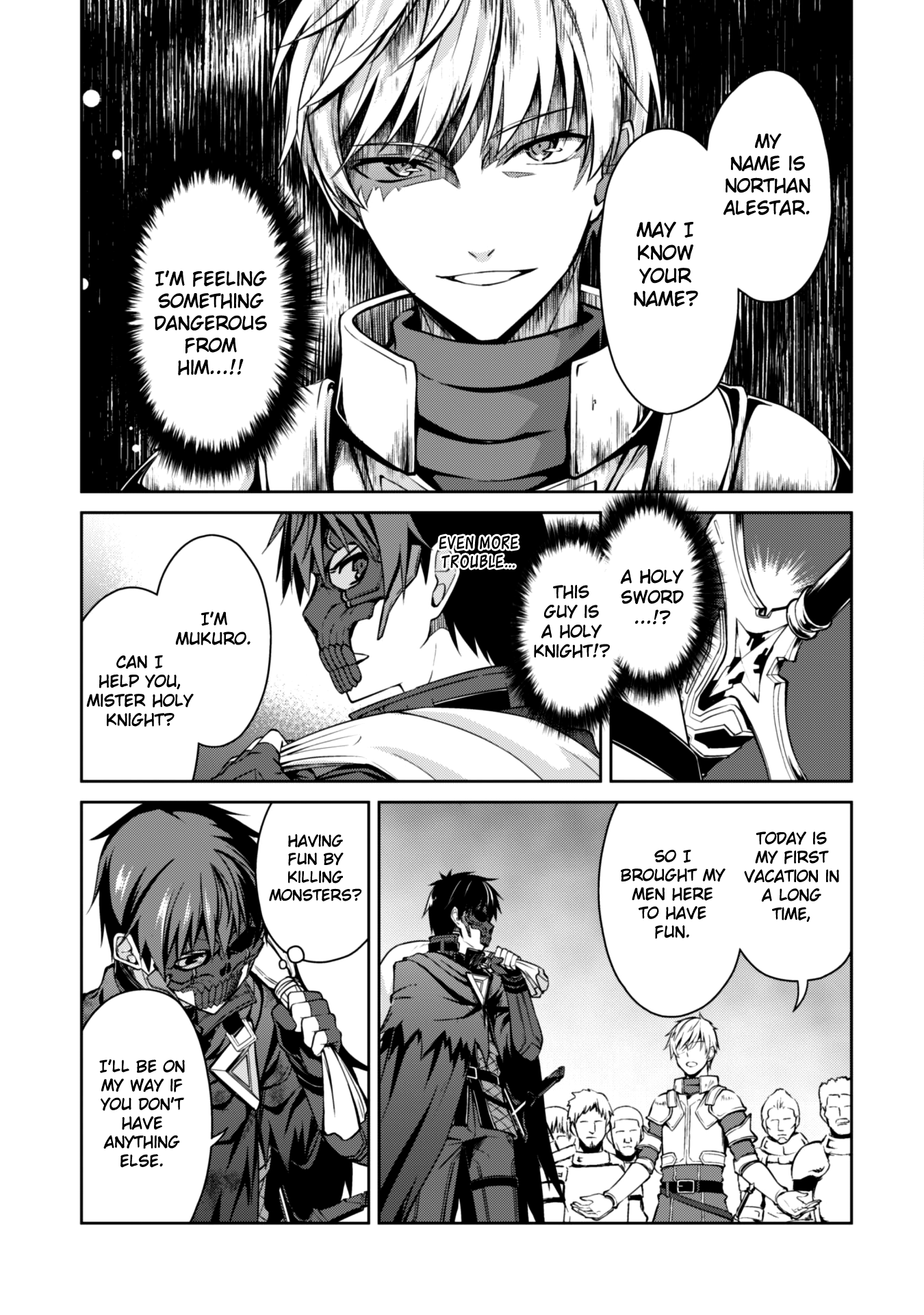 Halaman dari Boushoku no Berserk ~Ore dake Level to Iu Gainen wo Toppa suru~ Chapter 23