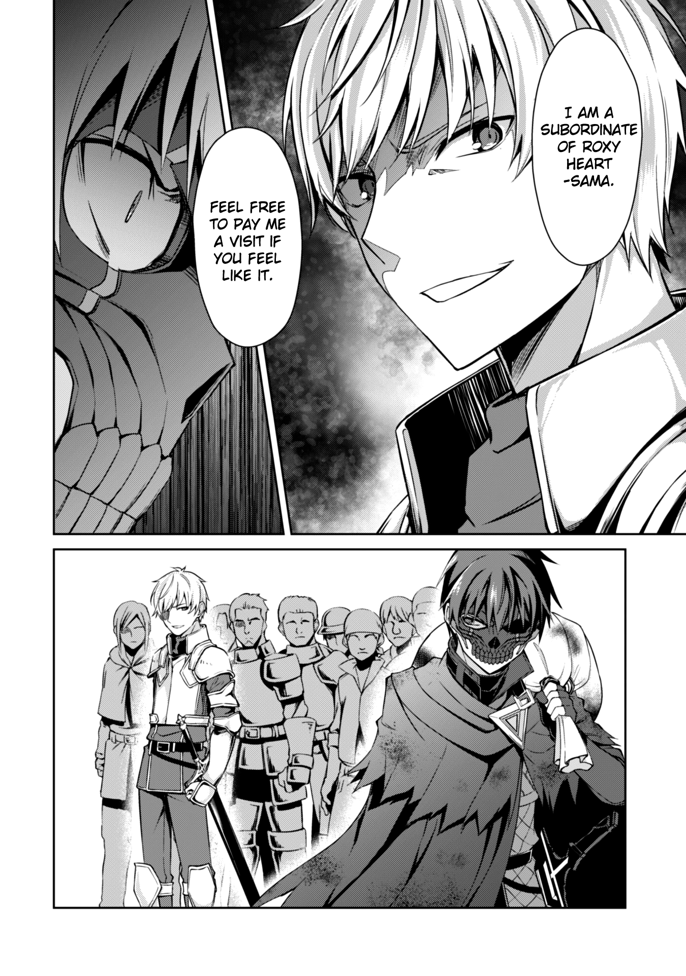 Halaman dari Boushoku no Berserk ~Ore dake Level to Iu Gainen wo Toppa suru~ Chapter 23