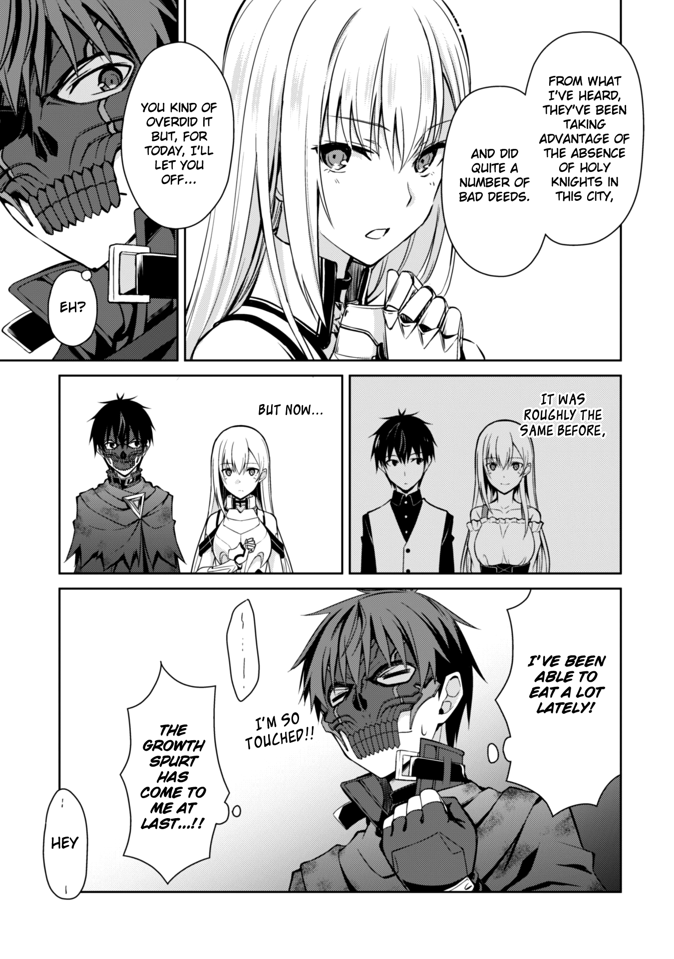 Halaman dari Boushoku no Berserk ~Ore dake Level to Iu Gainen wo Toppa suru~ Chapter 23