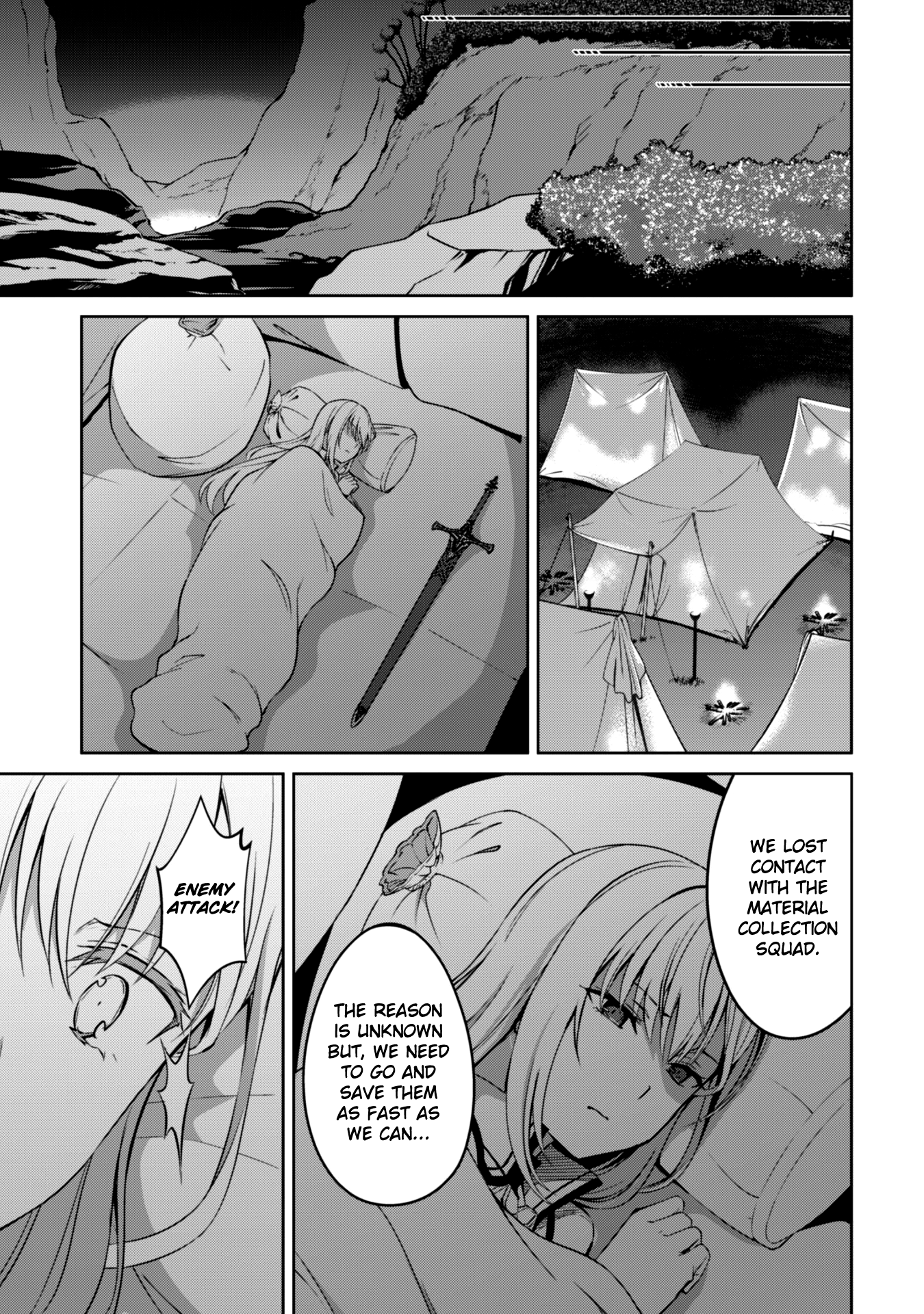 Halaman dari Boushoku no Berserk ~Ore dake Level to Iu Gainen wo Toppa suru~ Chapter 23