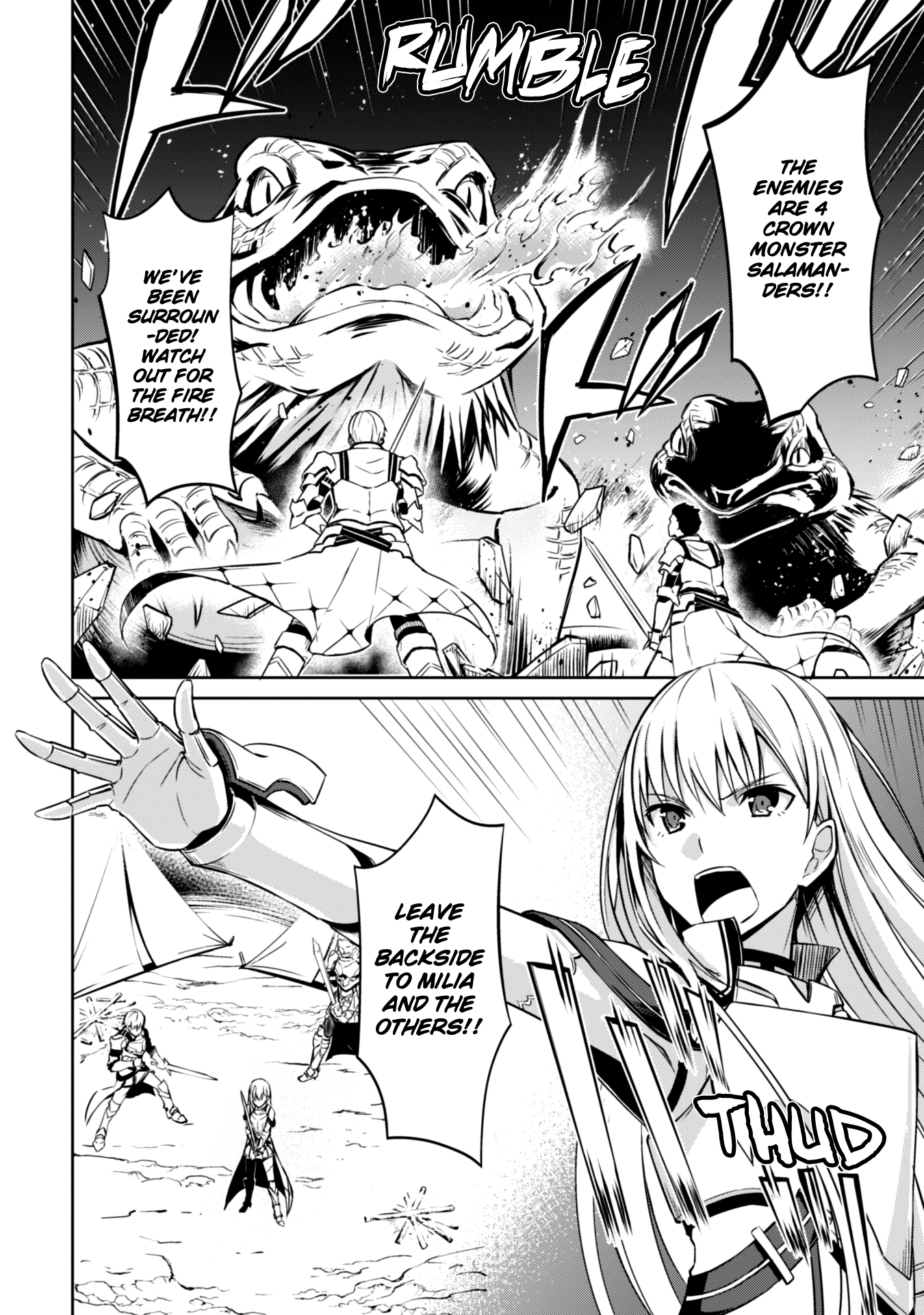 Halaman dari Boushoku no Berserk ~Ore dake Level to Iu Gainen wo Toppa suru~ Chapter 23