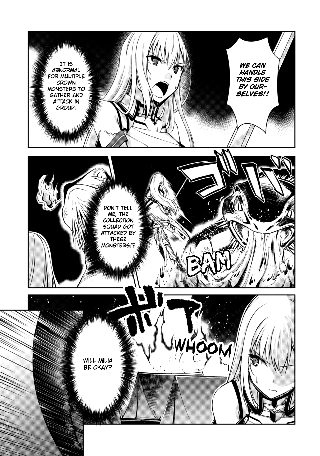 Halaman dari Boushoku no Berserk ~Ore dake Level to Iu Gainen wo Toppa suru~ Chapter 23