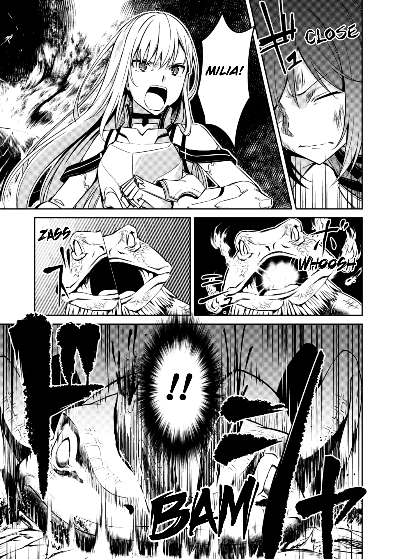 Halaman dari Boushoku no Berserk ~Ore dake Level to Iu Gainen wo Toppa suru~ Chapter 23