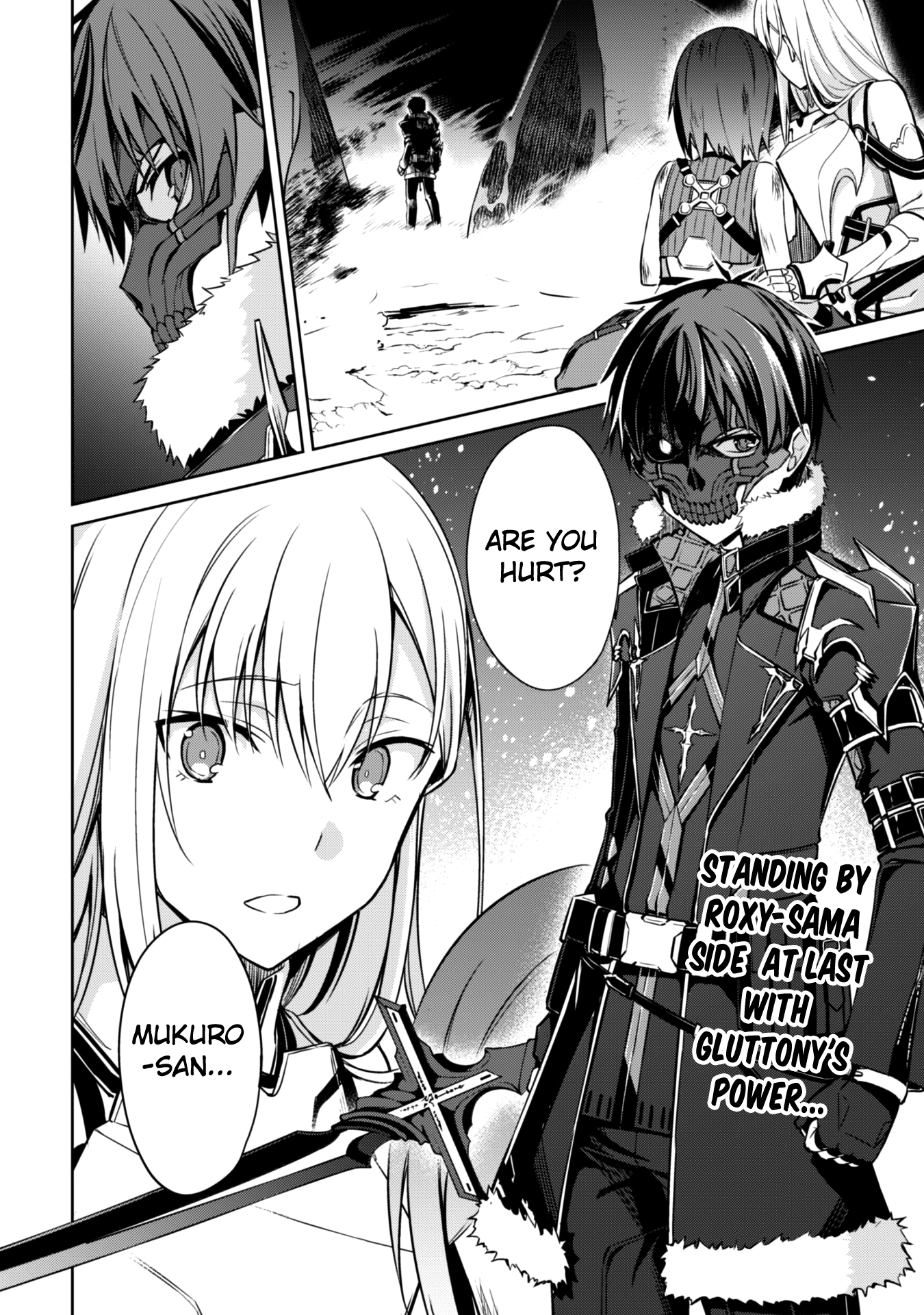 Halaman dari Boushoku no Berserk ~Ore dake Level to Iu Gainen wo Toppa suru~ Chapter 23