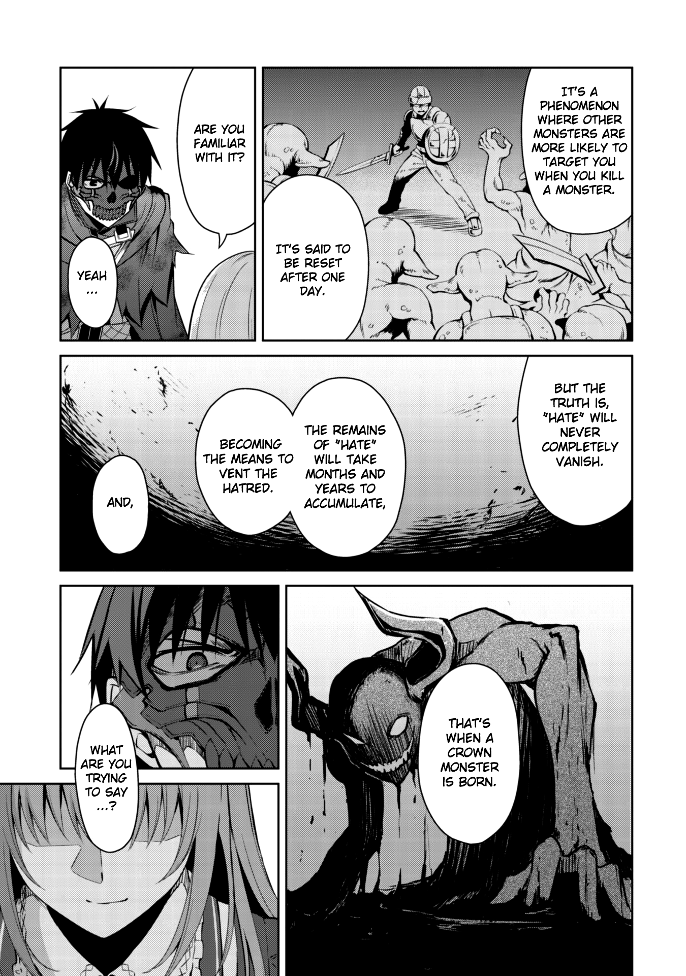 Halaman dari Boushoku no Berserk ~Ore dake Level to Iu Gainen wo Toppa suru~ Chapter 23