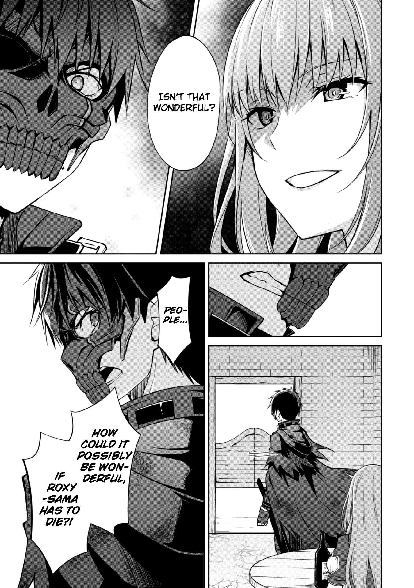 Halaman dari Boushoku no Berserk ~Ore dake Level to Iu Gainen wo Toppa suru~ Chapter 23