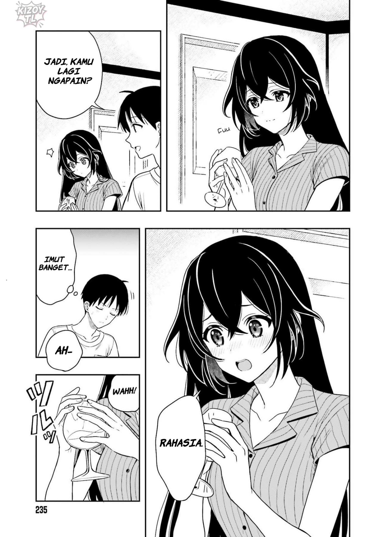 Takachiho Honoka-senpai ga Suki de Suki de Iroiro Gaman Dekinai. Chapter 6 - halaman 19