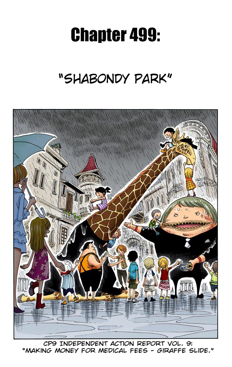 Halaman dari One Piece (Official Colored) Chapter 499