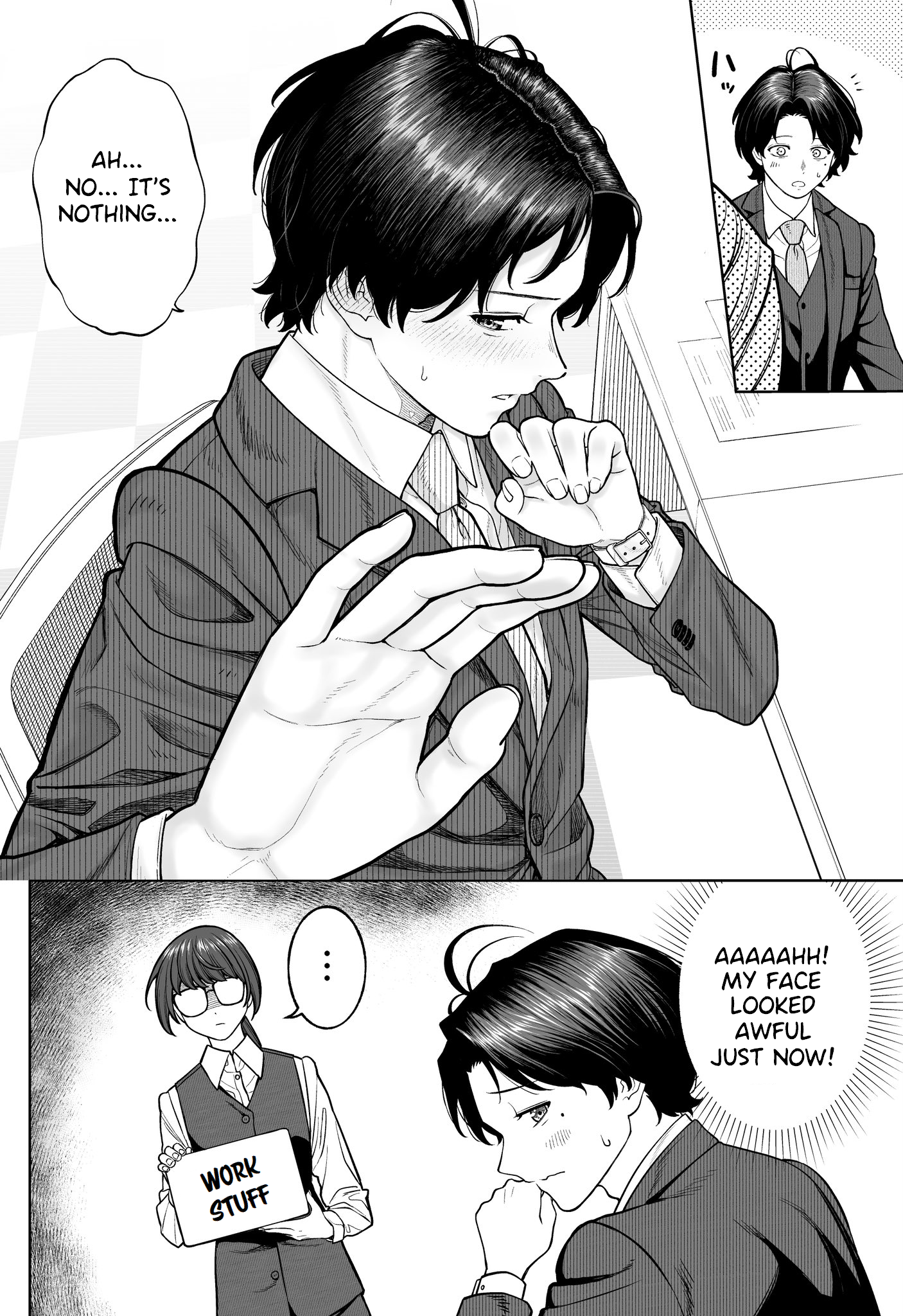 Halaman dari Kaisha to Shiseikatsu: On to Off Chapter 3