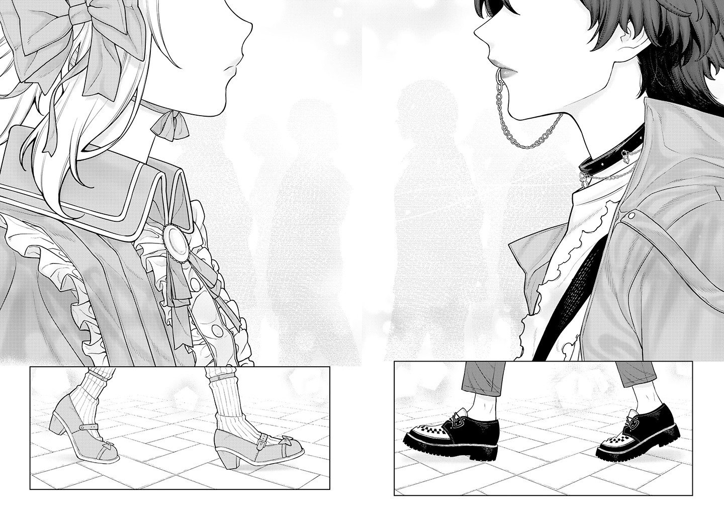 Halaman dari Kaisha to Shiseikatsu: On to Off Chapter 3