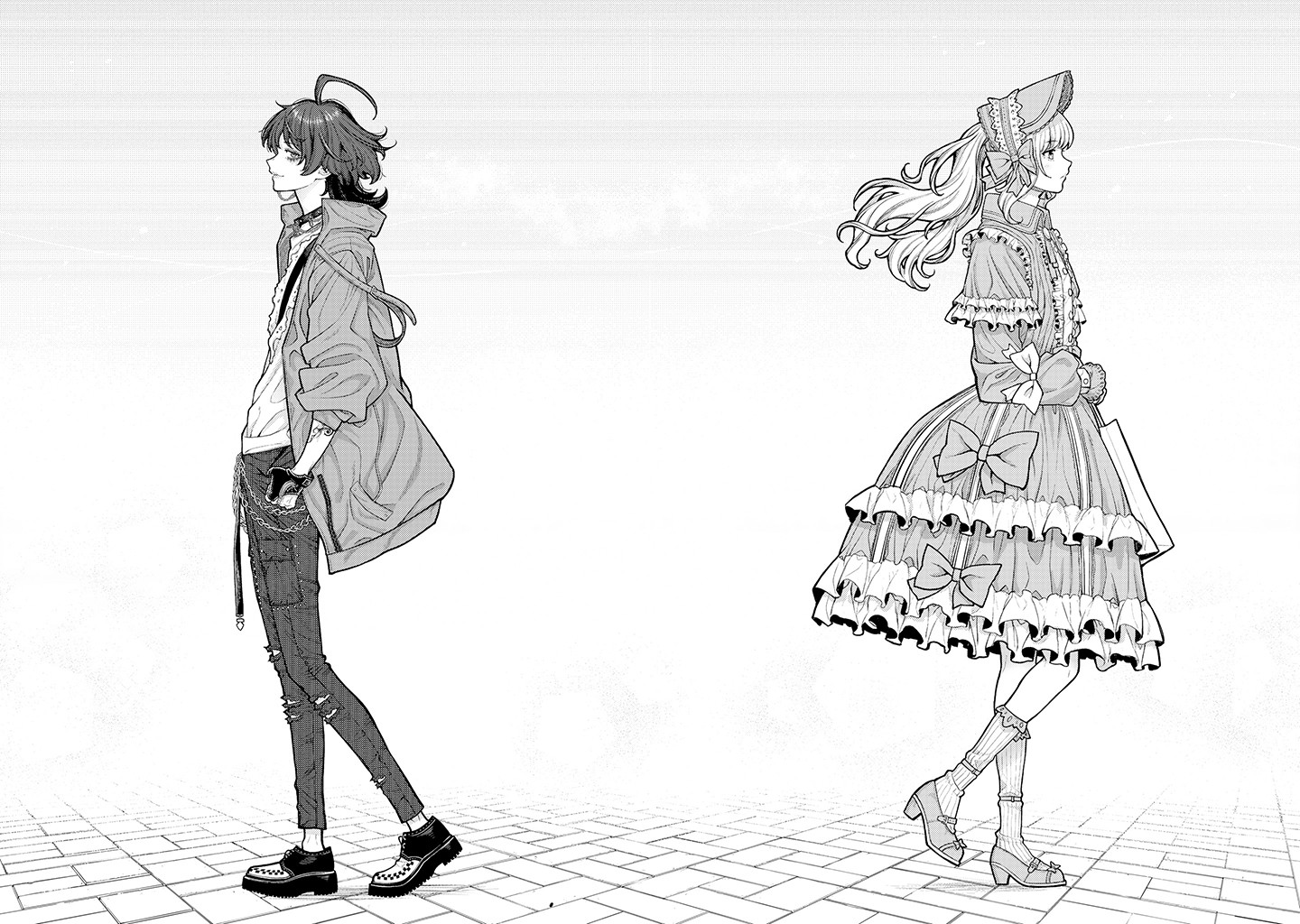 Halaman dari Kaisha to Shiseikatsu: On to Off Chapter 3