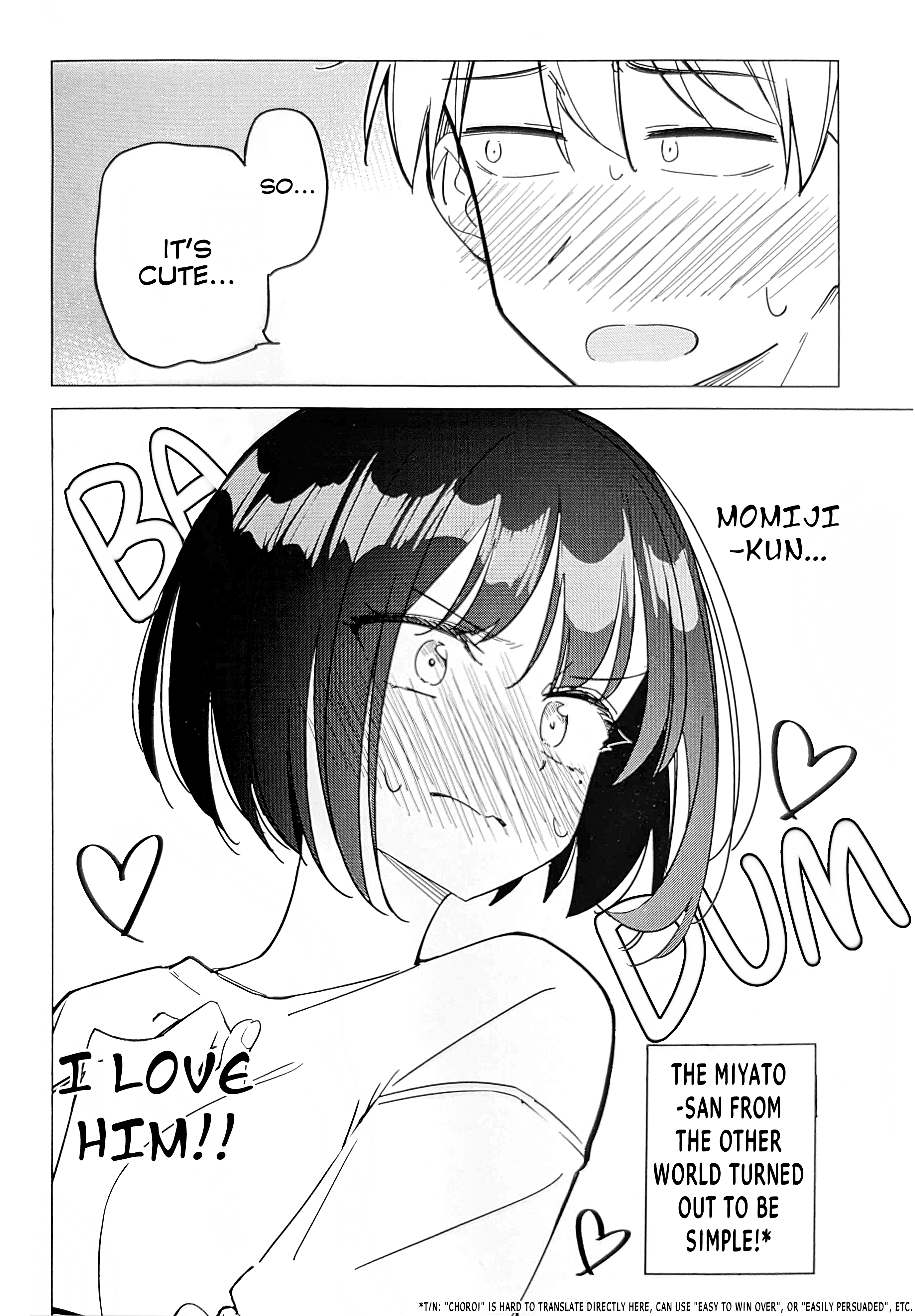 Multiverse no Watashi, Koishite Ii desu ka? Chapter 5.1 Page 4