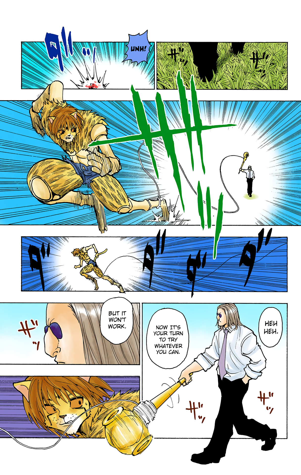 Halaman dari HUNTER x HUNTER (Official Colored) Chapter 247
