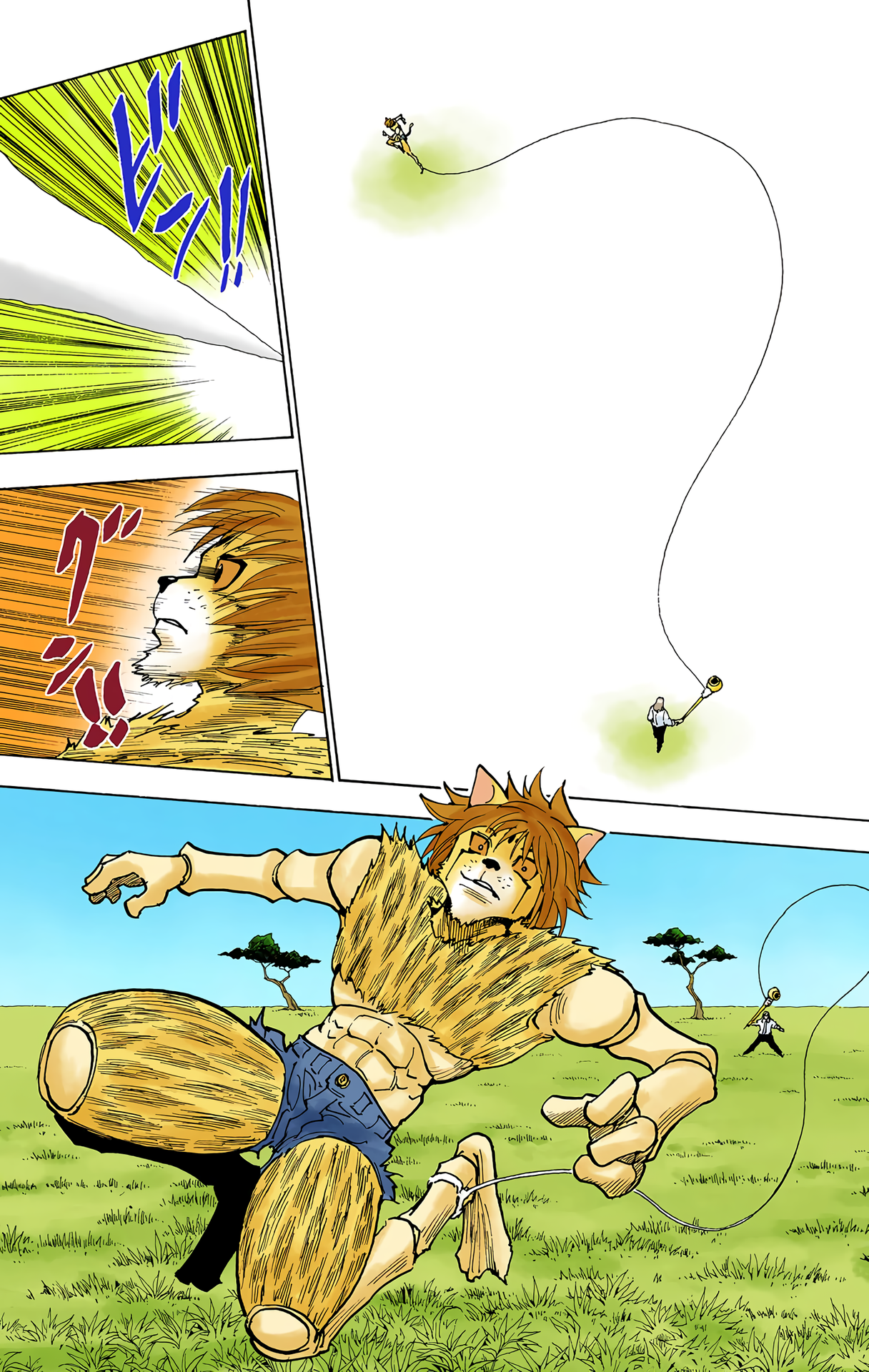 Halaman dari HUNTER x HUNTER (Official Colored) Chapter 247
