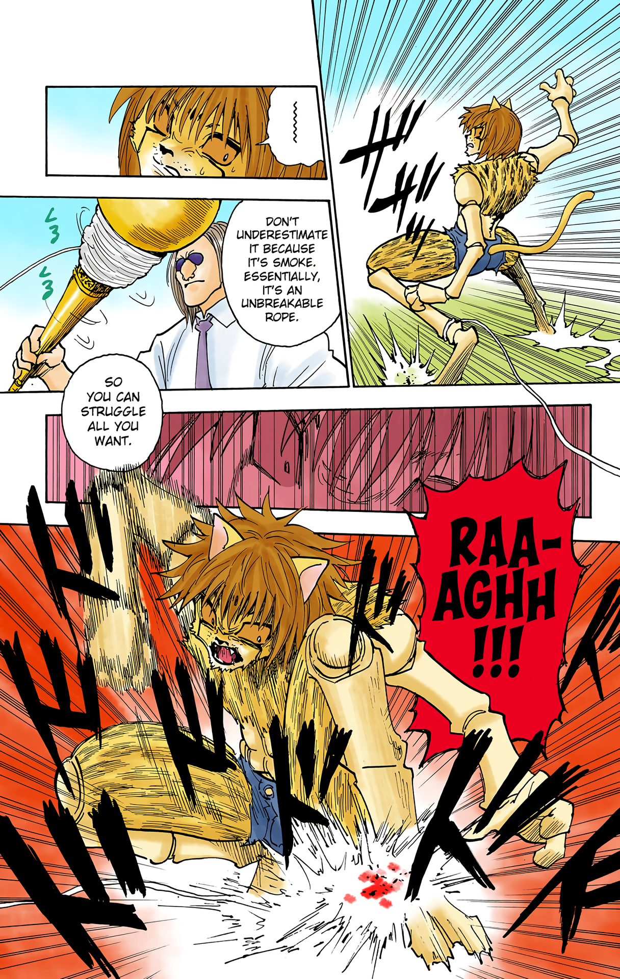 Halaman dari HUNTER x HUNTER (Official Colored) Chapter 247