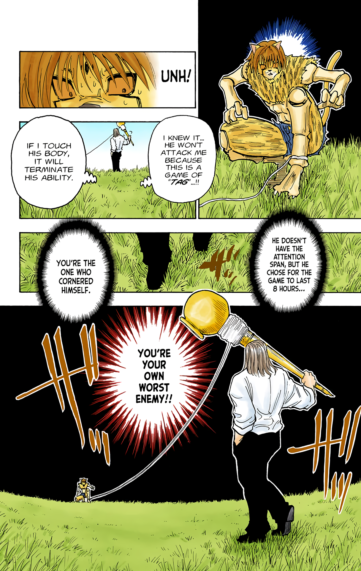 Halaman dari HUNTER x HUNTER (Official Colored) Chapter 247
