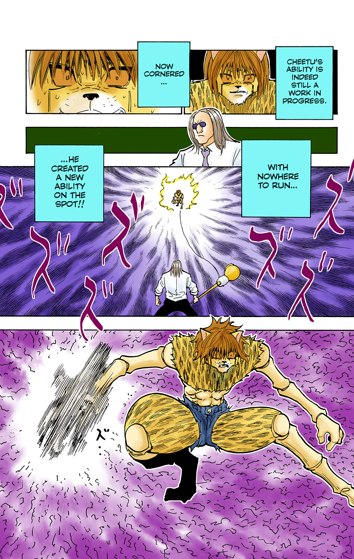 Halaman dari HUNTER x HUNTER (Official Colored) Chapter 247