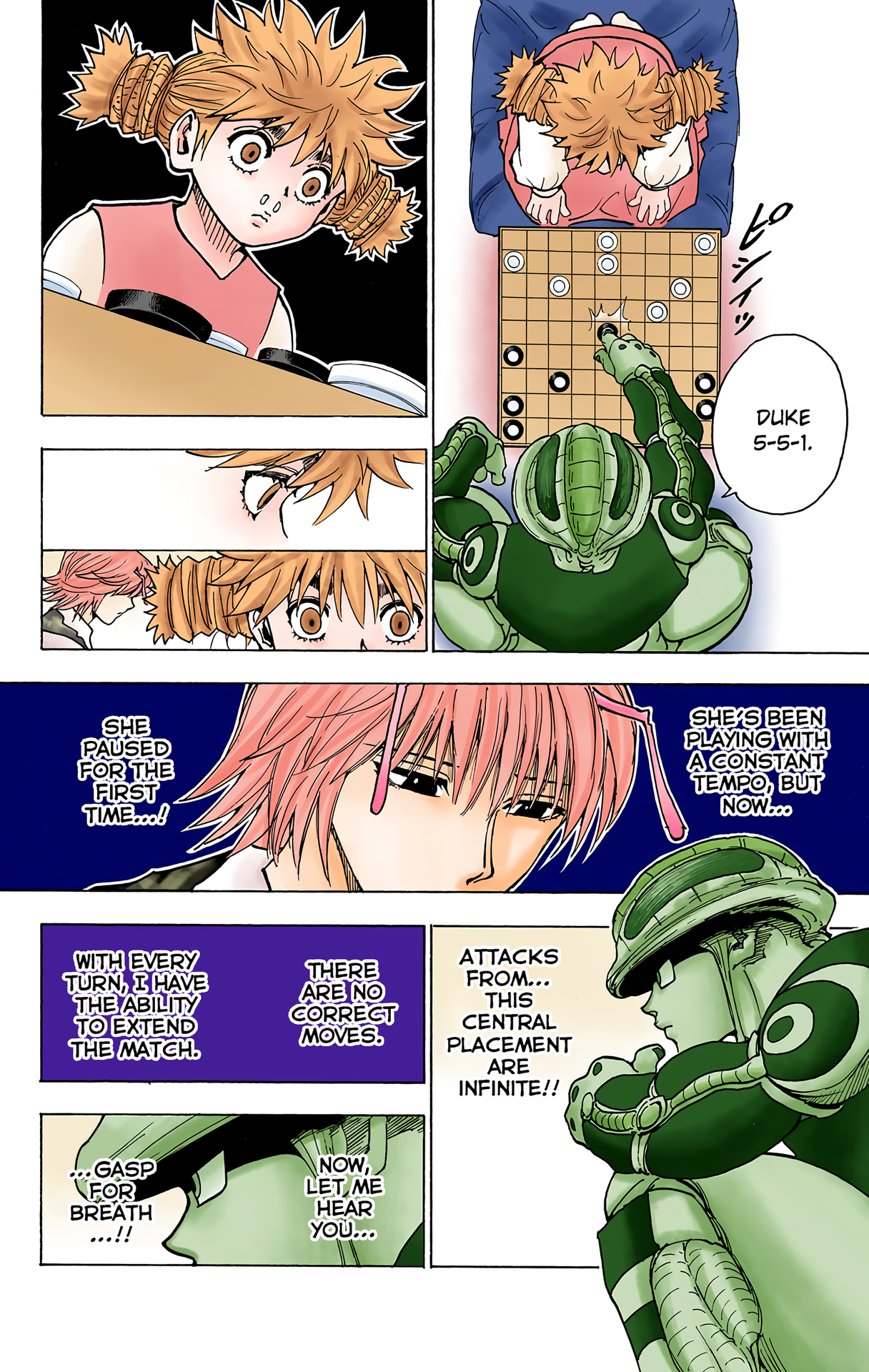 Halaman dari HUNTER x HUNTER (Official Colored) Chapter 247