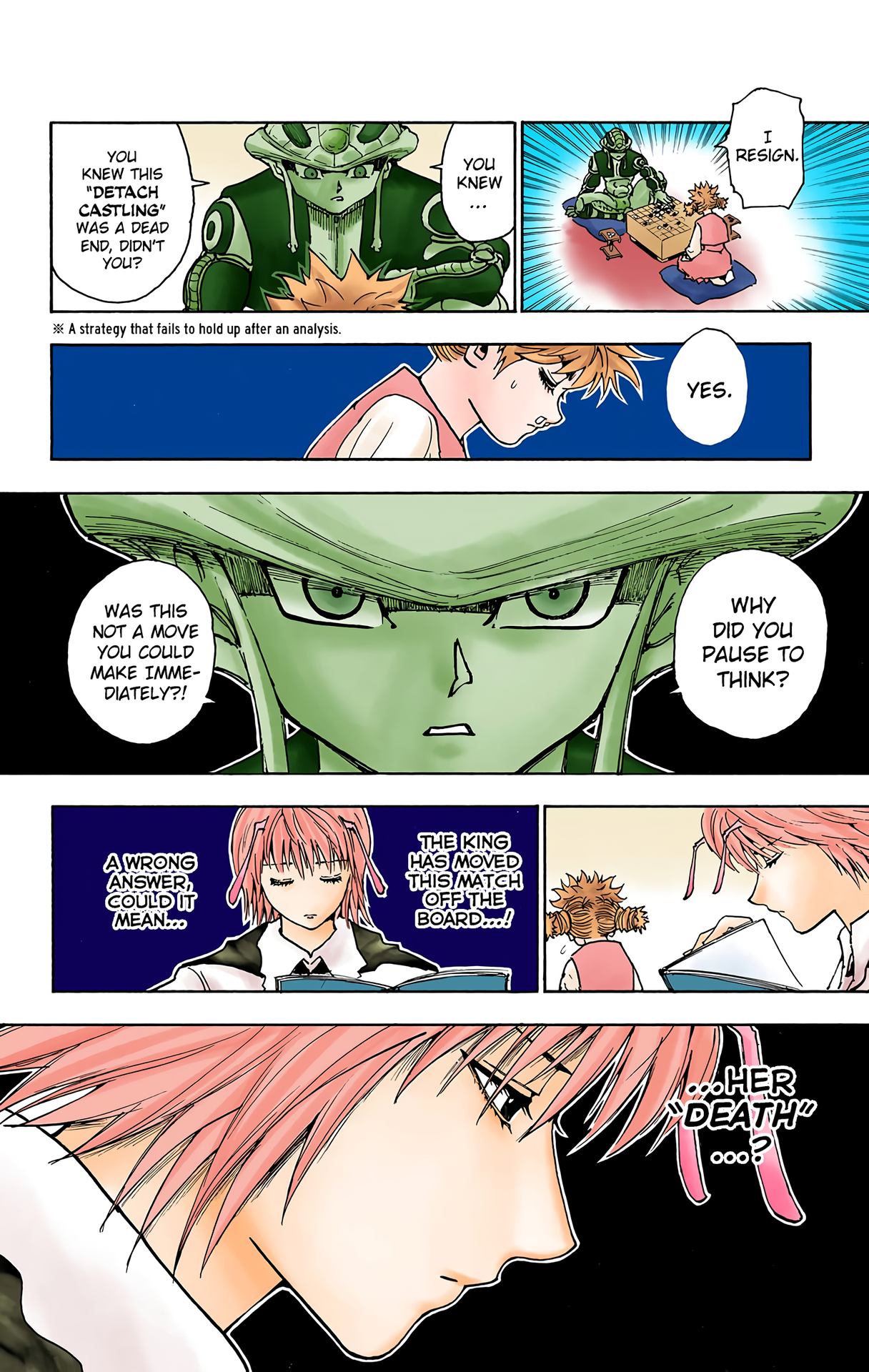 Halaman dari HUNTER x HUNTER (Official Colored) Chapter 247