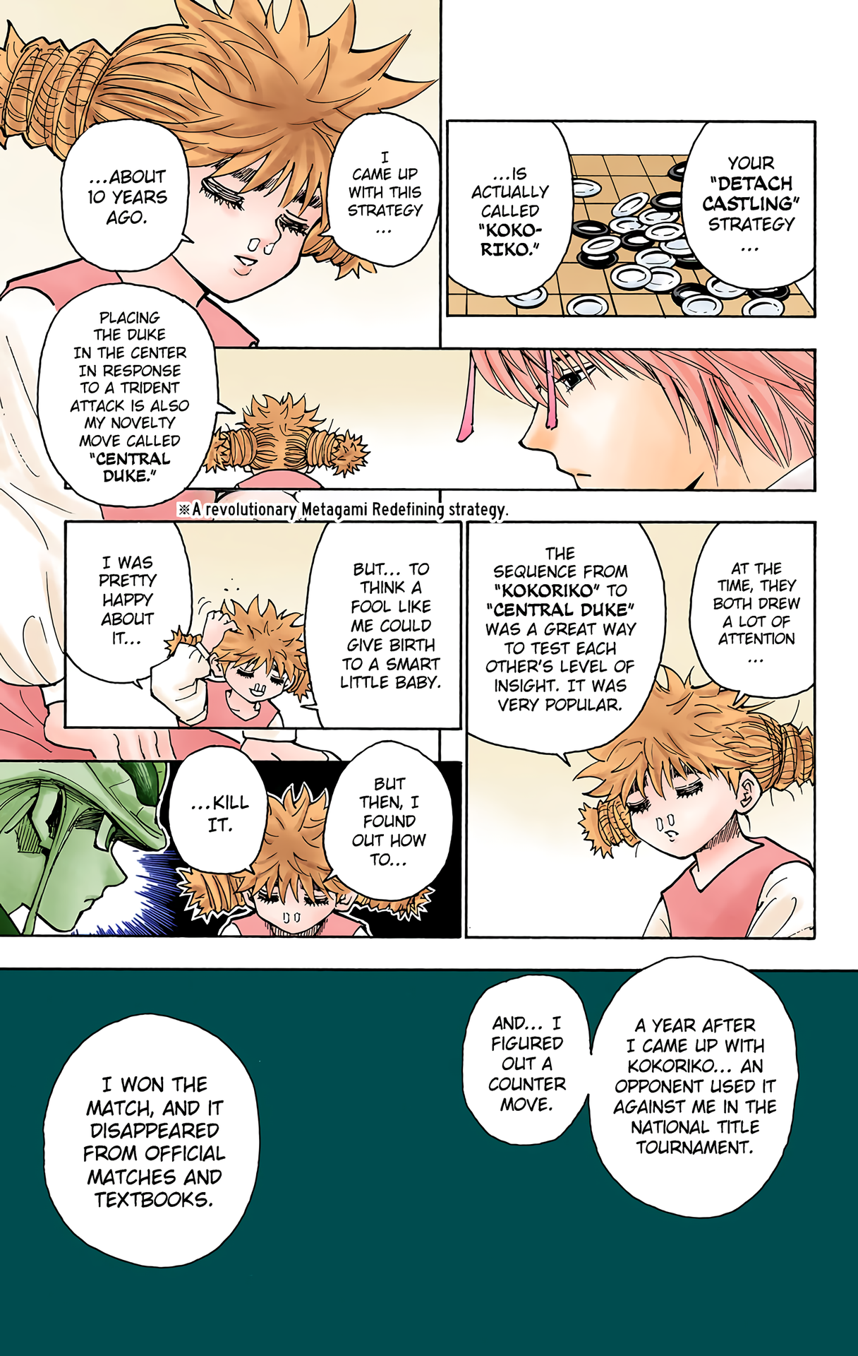 Halaman dari HUNTER x HUNTER (Official Colored) Chapter 247