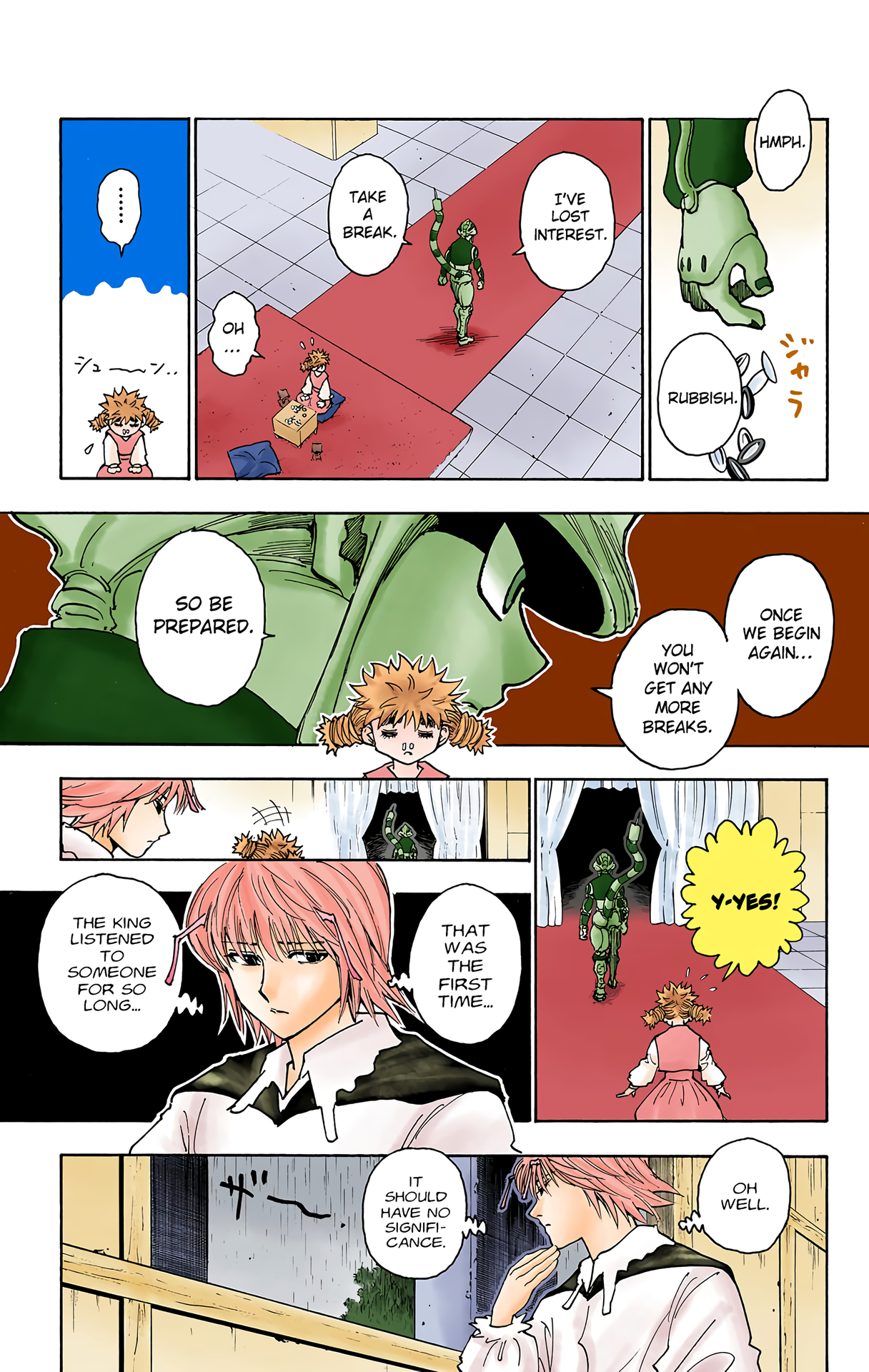 Halaman dari HUNTER x HUNTER (Official Colored) Chapter 247