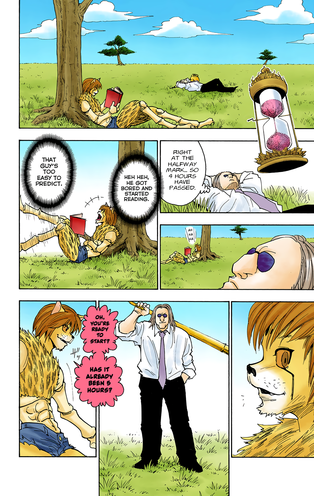 Halaman dari HUNTER x HUNTER (Official Colored) Chapter 247