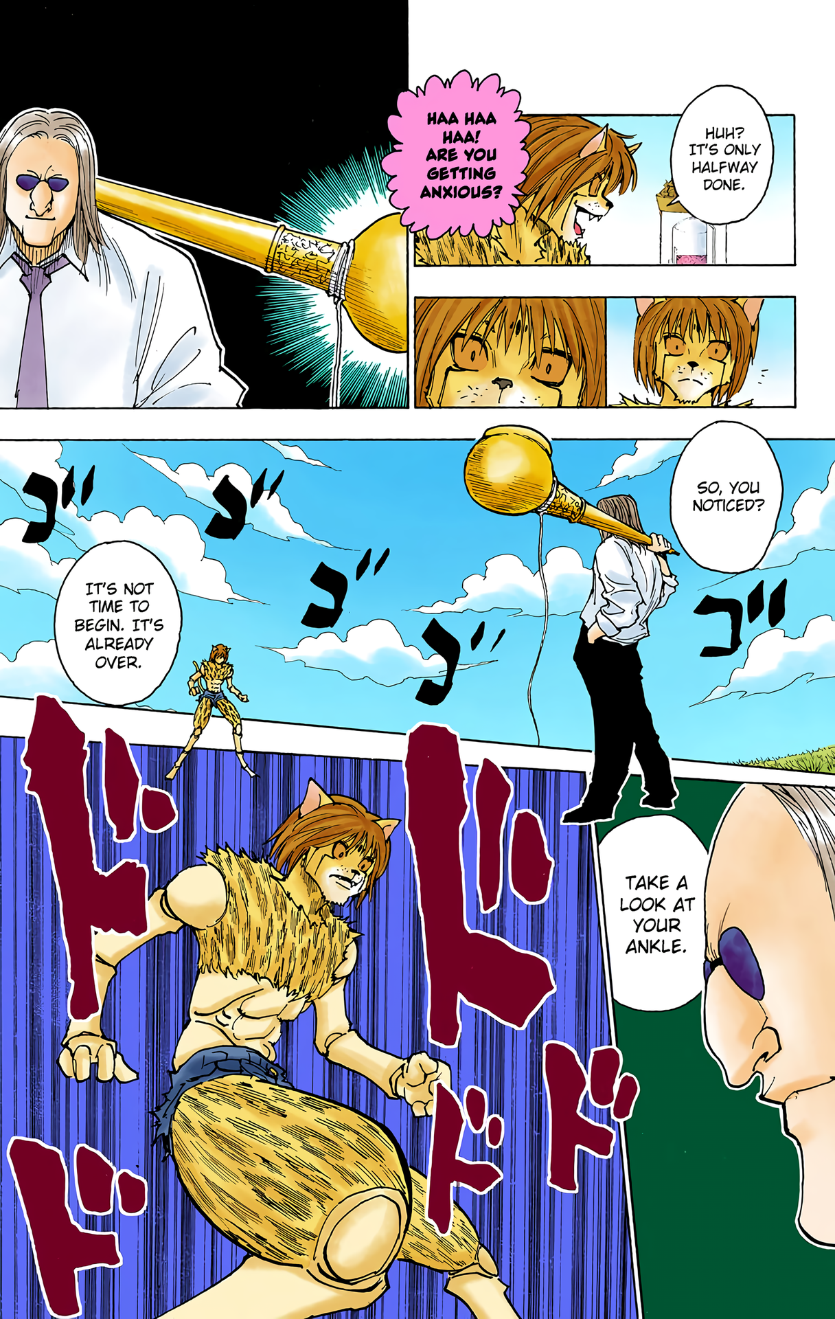 Halaman dari HUNTER x HUNTER (Official Colored) Chapter 247