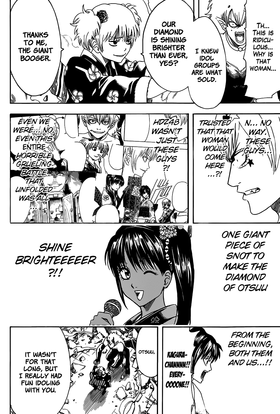 Halaman dari Gintama Chapter 449