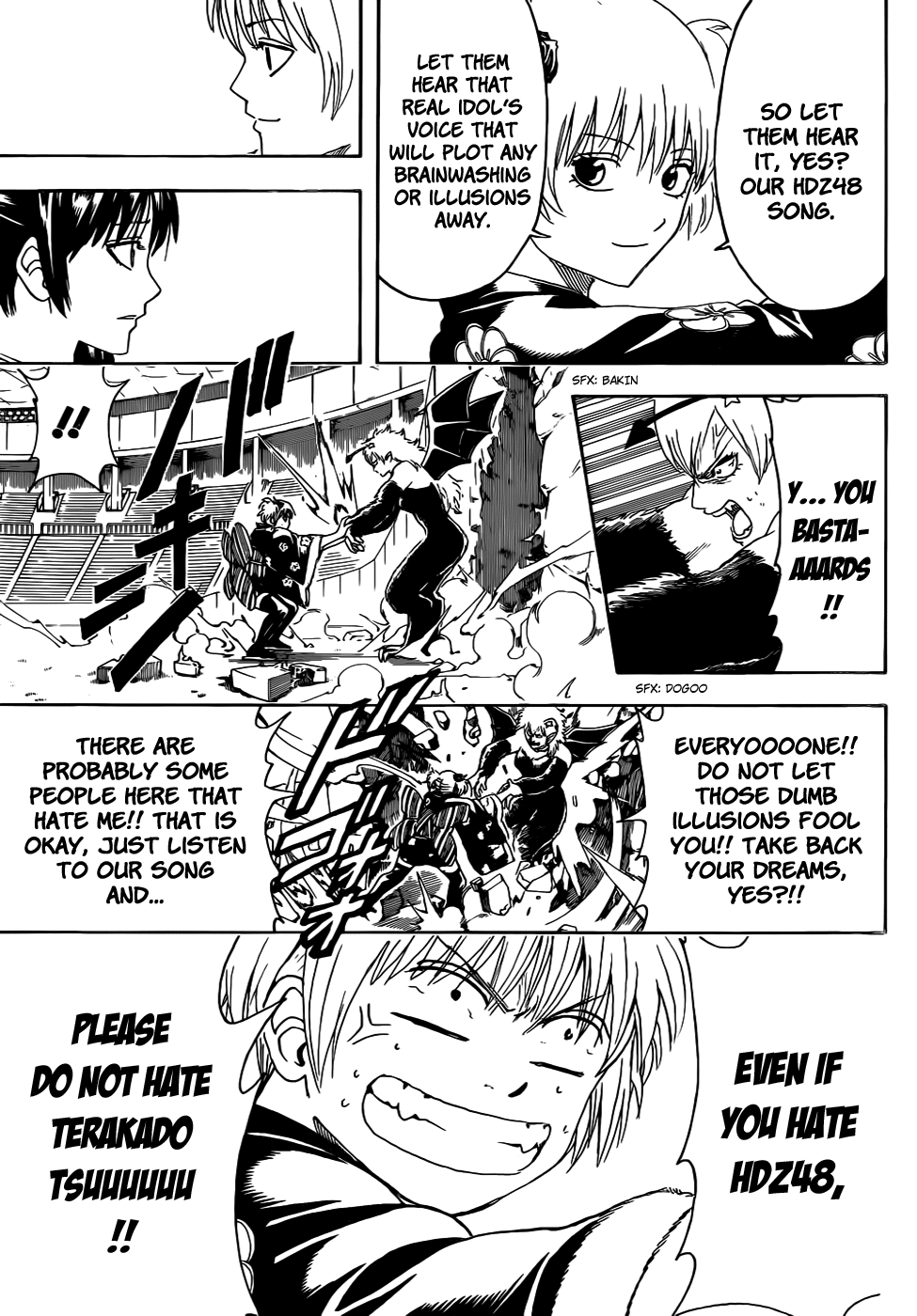 Halaman dari Gintama Chapter 449