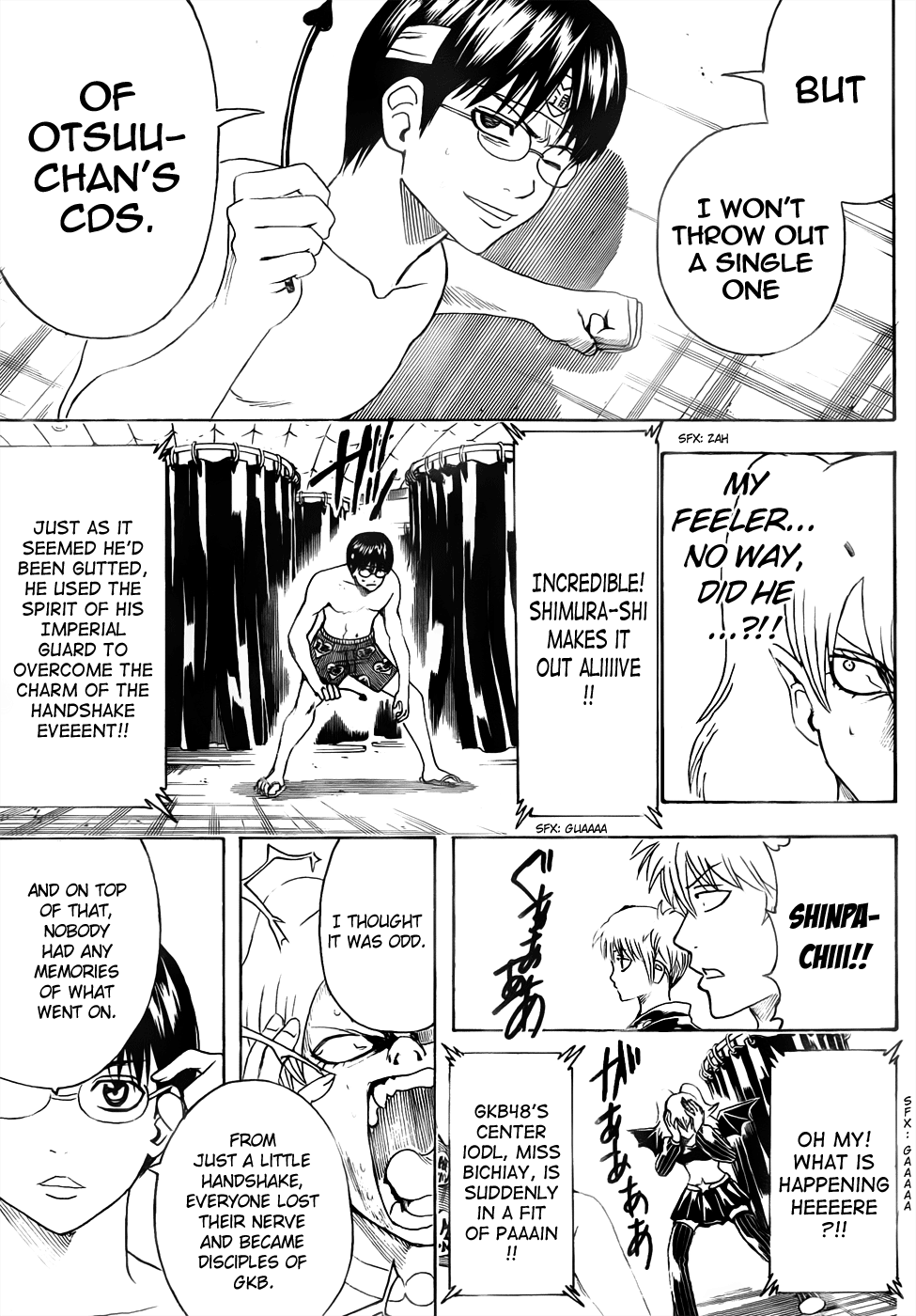 Halaman dari Gintama Chapter 449