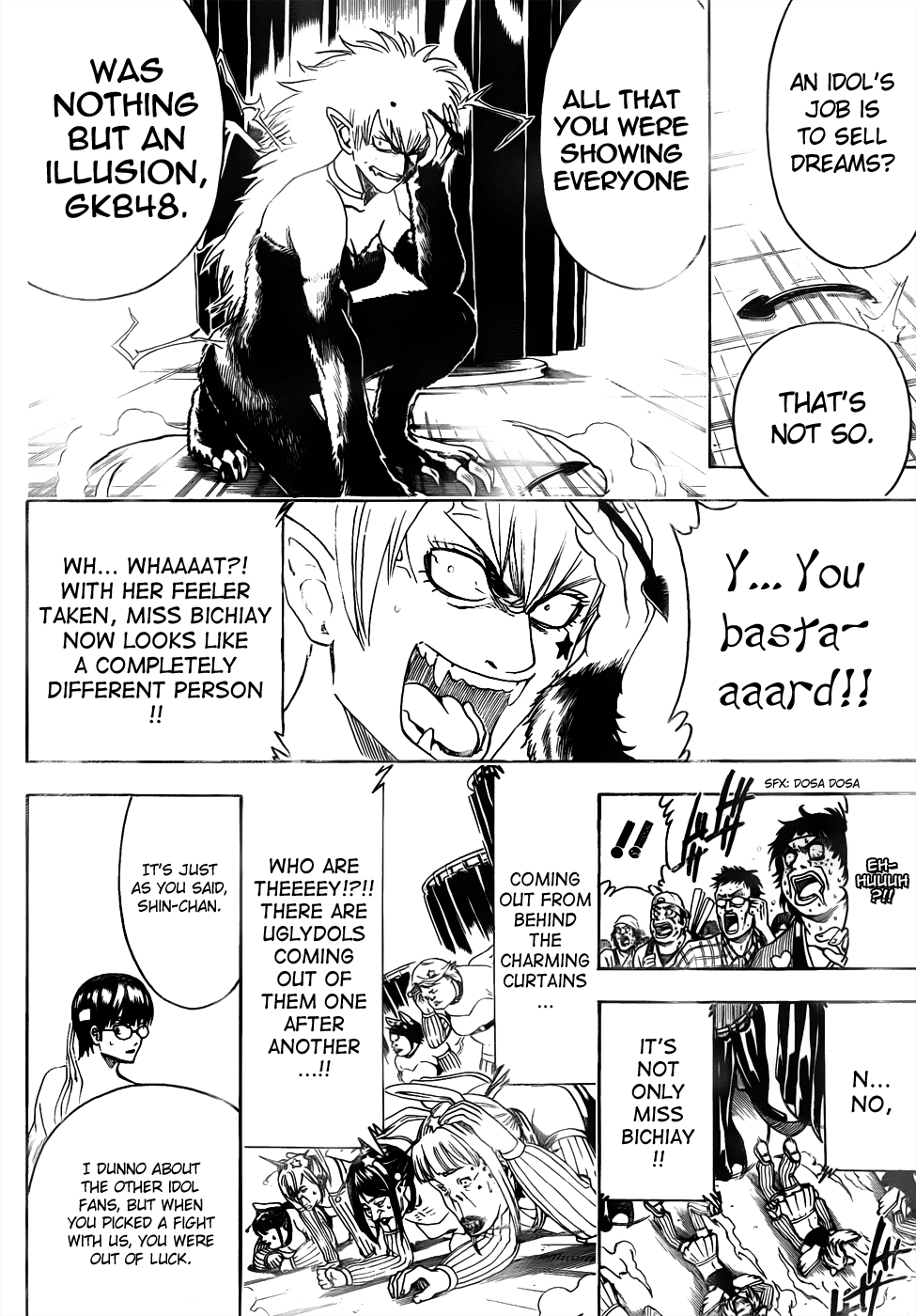 Halaman dari Gintama Chapter 449