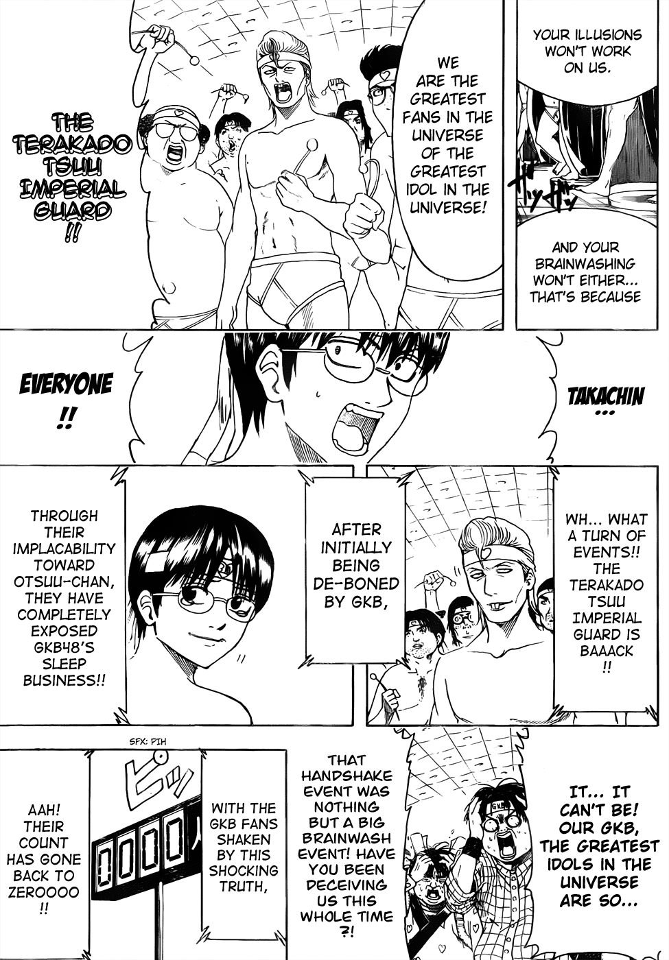 Halaman dari Gintama Chapter 449