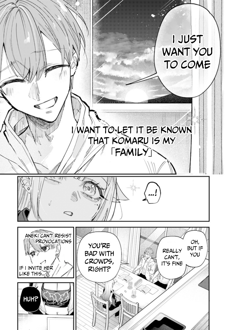Halaman dari Namaiki na Gal Ane wo Wakaraseru Hanashi Chapter 24