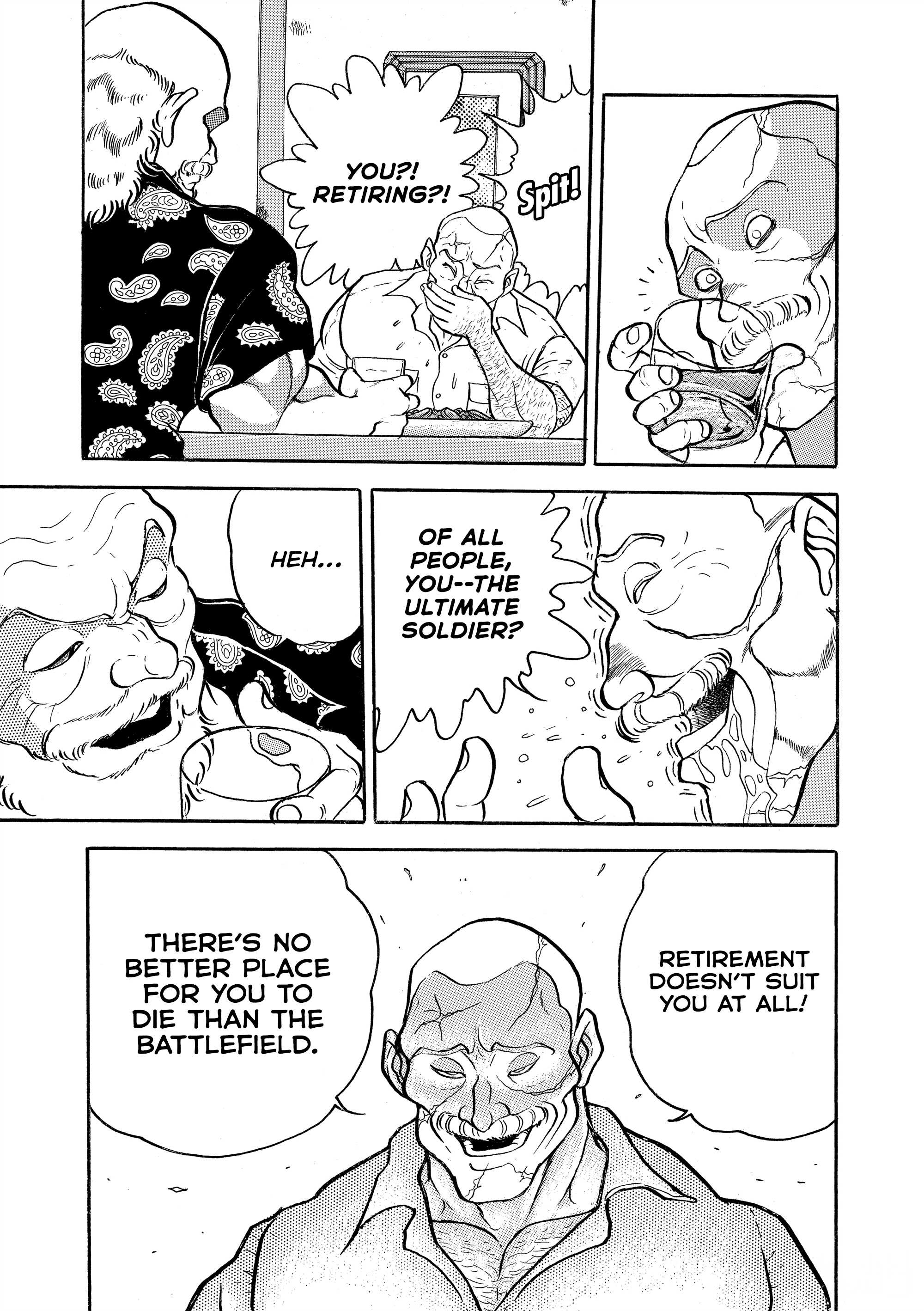 Grappler Baki Chapter 135 Page 10